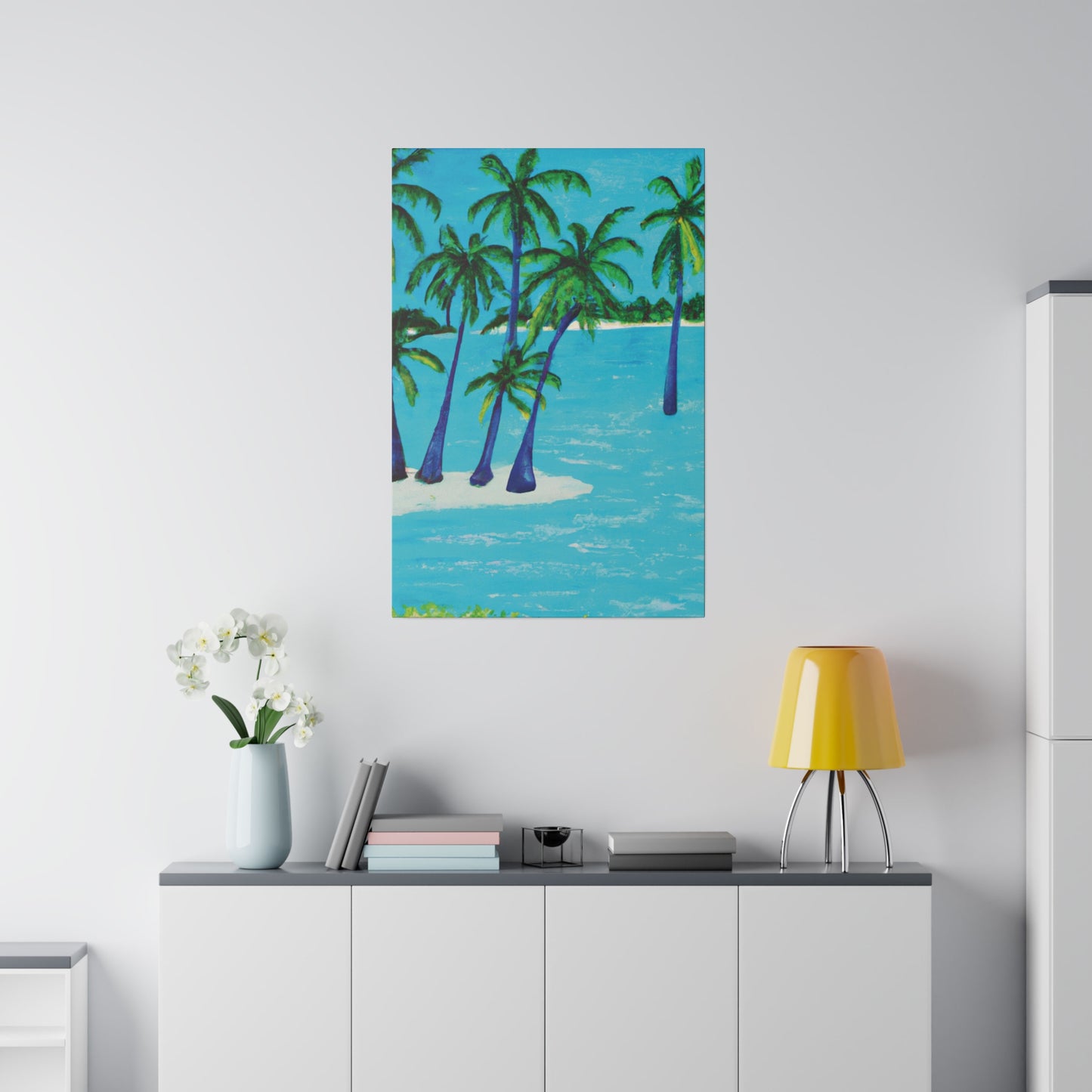 2486G - Bahamas Ocean Painting Print | Bahamas | Ocean | Beach | Poster | Home Decor | Wall Art | Canvas