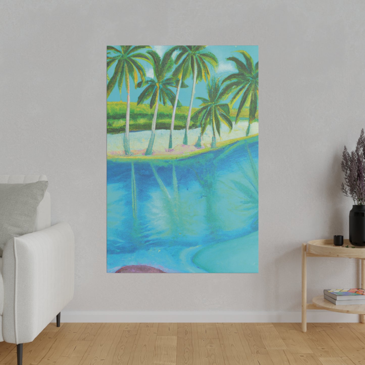 5436R - Bahamas Ocean Painting Print | Bahamas | Ocean | Beach | Poster | Home Decor | Wall Art | Canvas