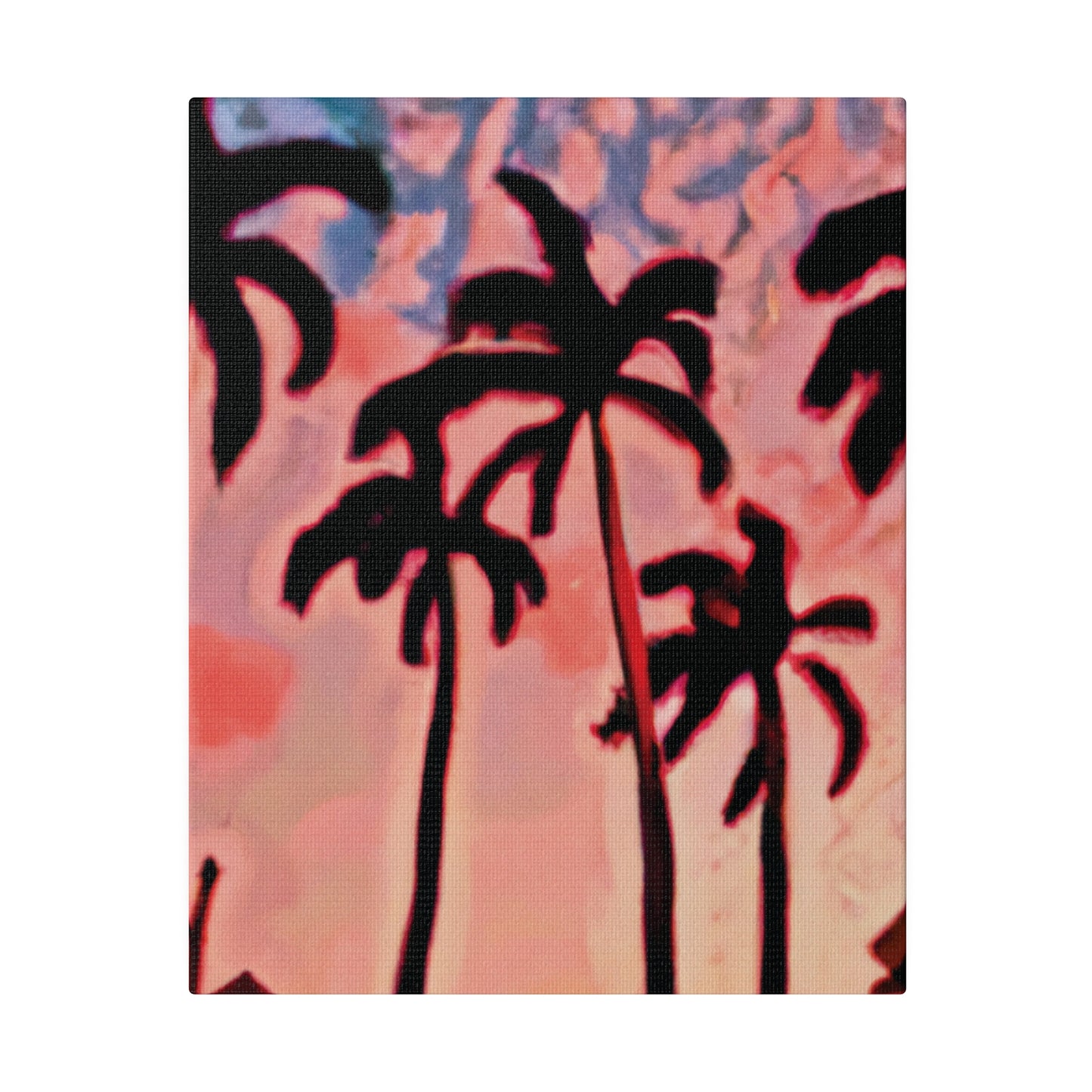 3784J - Miami Beach Sunset Painting Print | Miami | Beach | Sunset | Poster | Home Decor | Wall Art | Canvas