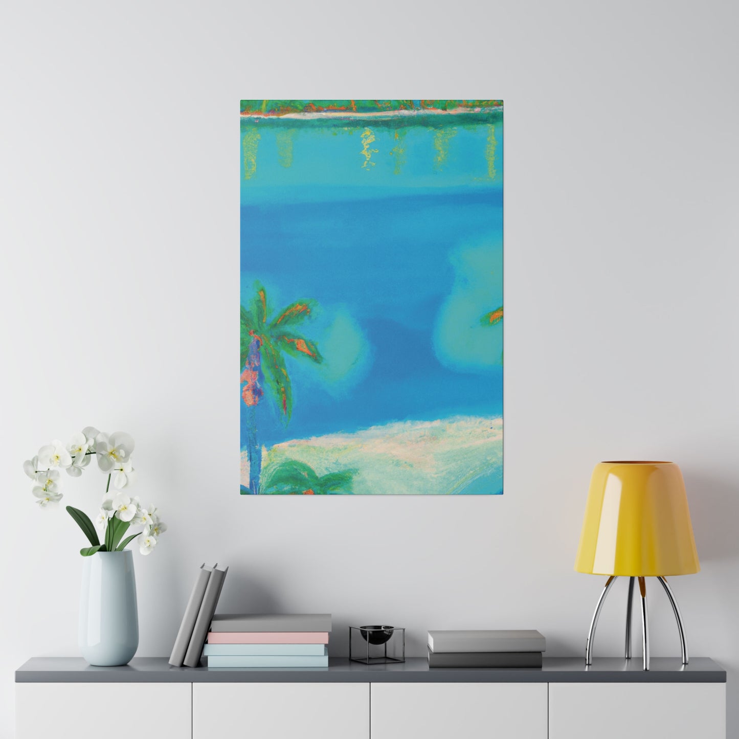 4785X - Bahamas Ocean Painting Print | Bahamas | Ocean | Beach | Poster | Home Decor | Wall Art | Canvas