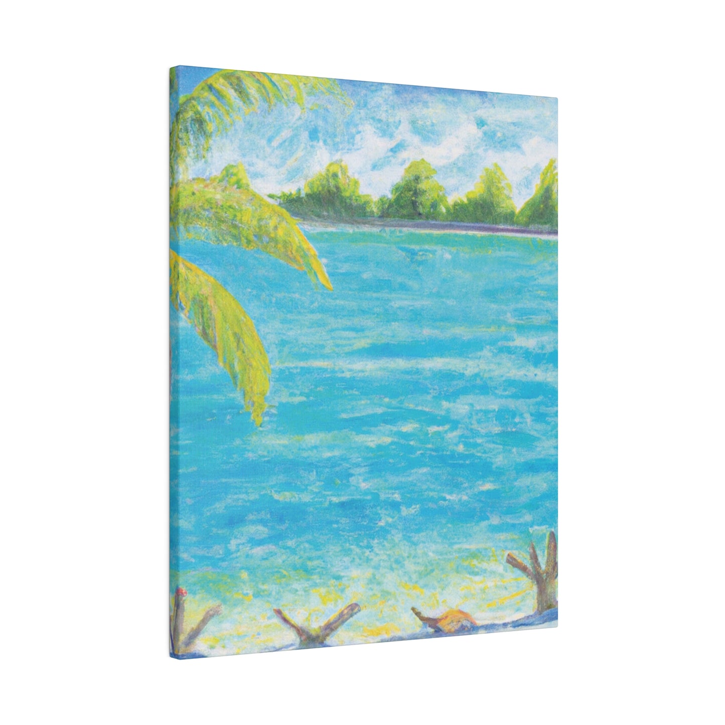 3007D - Bahamas Ocean Painting Print | Bahamas | Ocean | Beach | Poster | Home Decor | Wall Art | Canvas