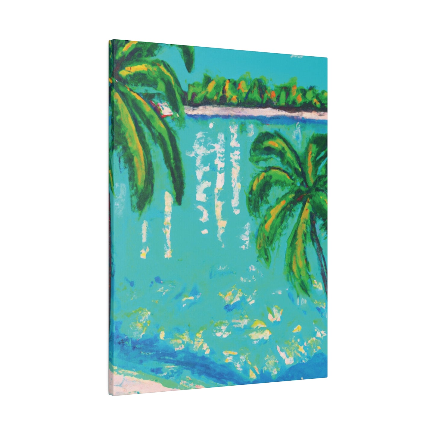 6412Q - Bahamas Ocean Painting Print | Bahamas | Ocean | Beach | Poster | Home Decor | Wall Art | Canvas