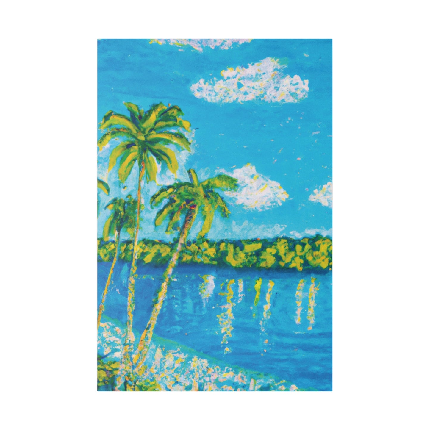 9213X - Bahamas Ocean Painting Print | Bahamas | Ocean | Beach | Poster | Home Decor | Wall Art | Canvas