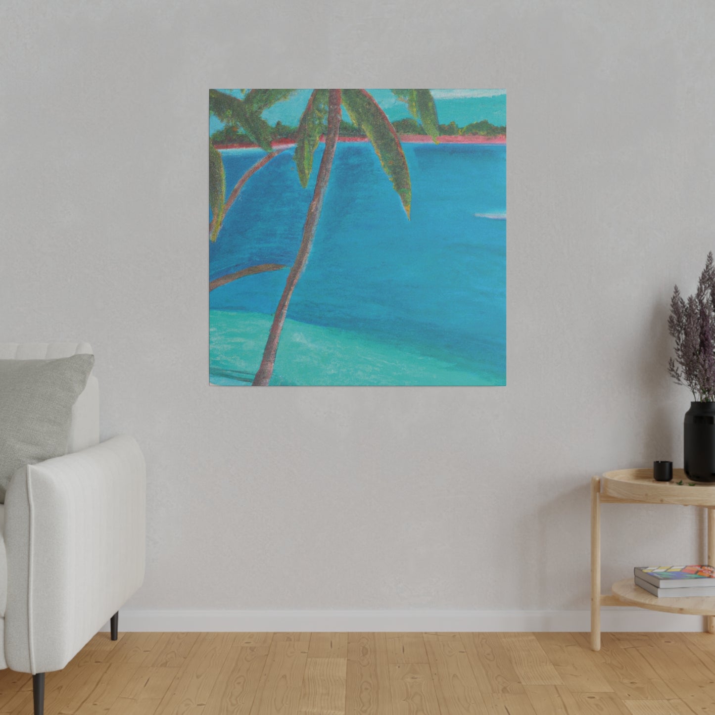 2976D - Bahamas Ocean Painting Print | Bahamas | Ocean | Beach | Poster | Home Decor | Wall Art | Canvas