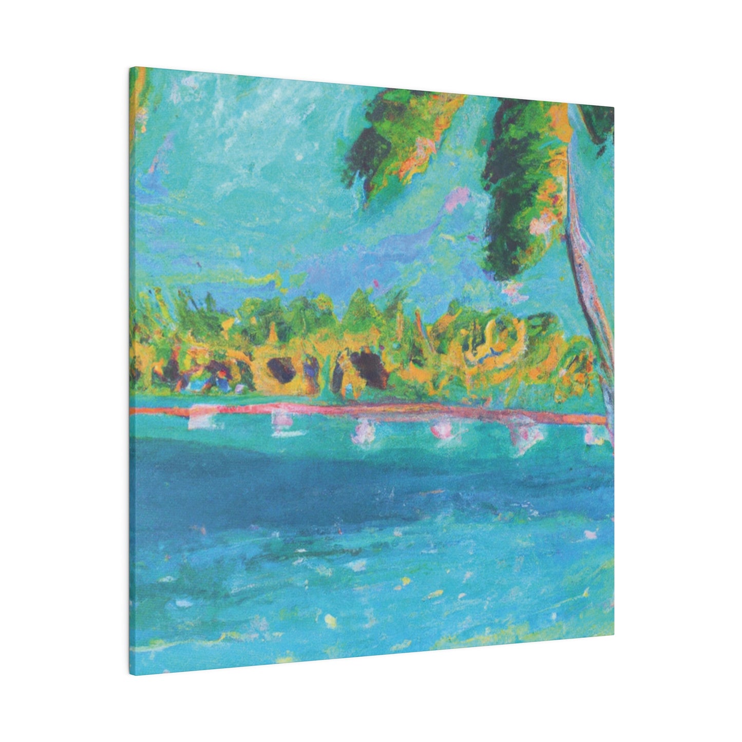 4831J - Bahamas Ocean Painting Print | Bahamas | Ocean | Beach | Poster | Home Decor | Wall Art | Canvas