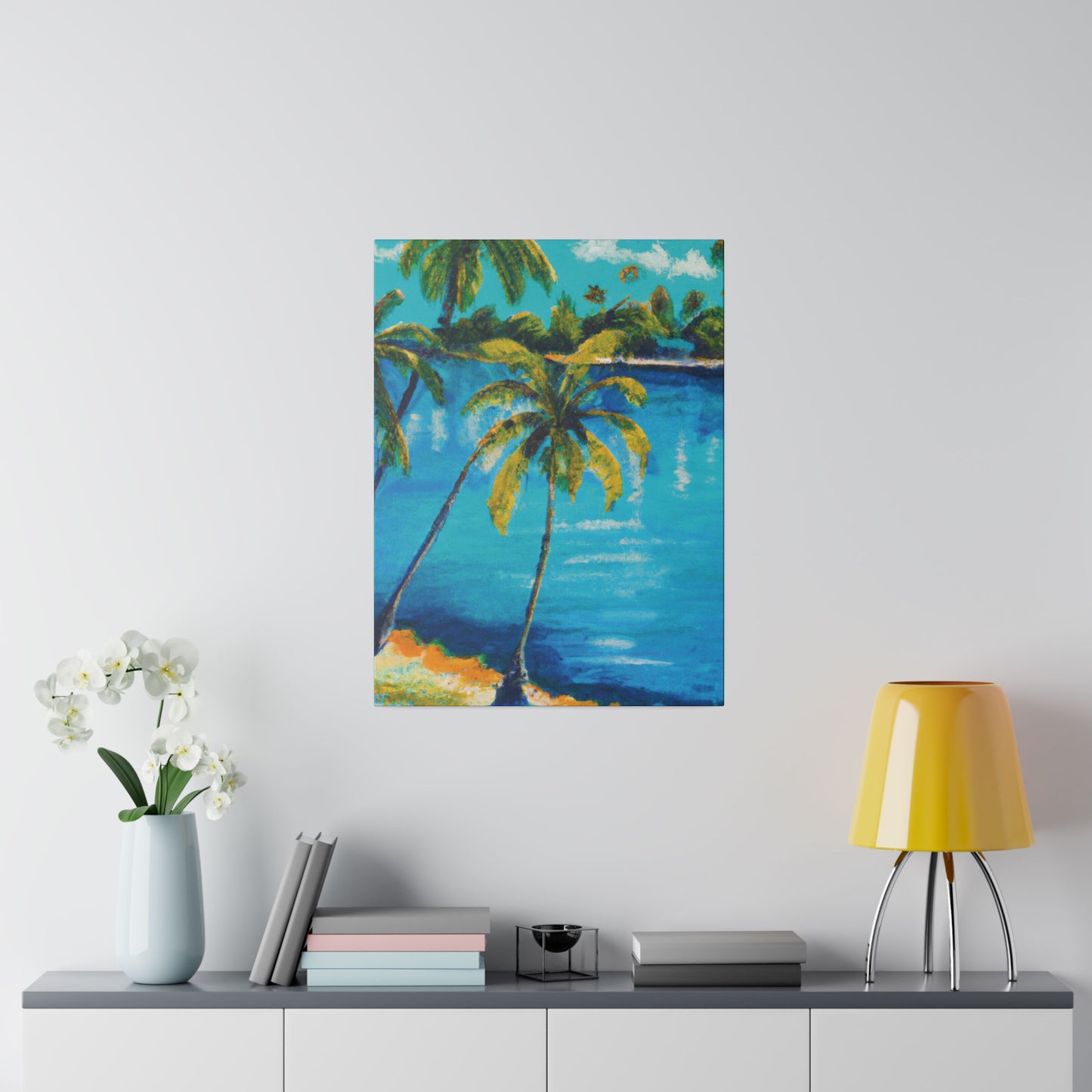 856Y - Bahamas Ocean Painting Print | Bahamas | Ocean | Beach | Poster | Home Decor | Wall Art | Canvas