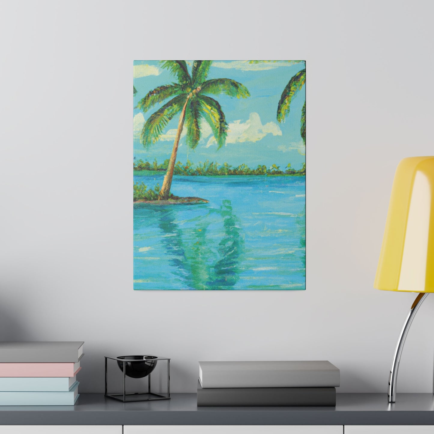 8276T - Bahamas Ocean Painting Print | Bahamas | Ocean | Beach | Poster | Home Decor | Wall Art | Canvas