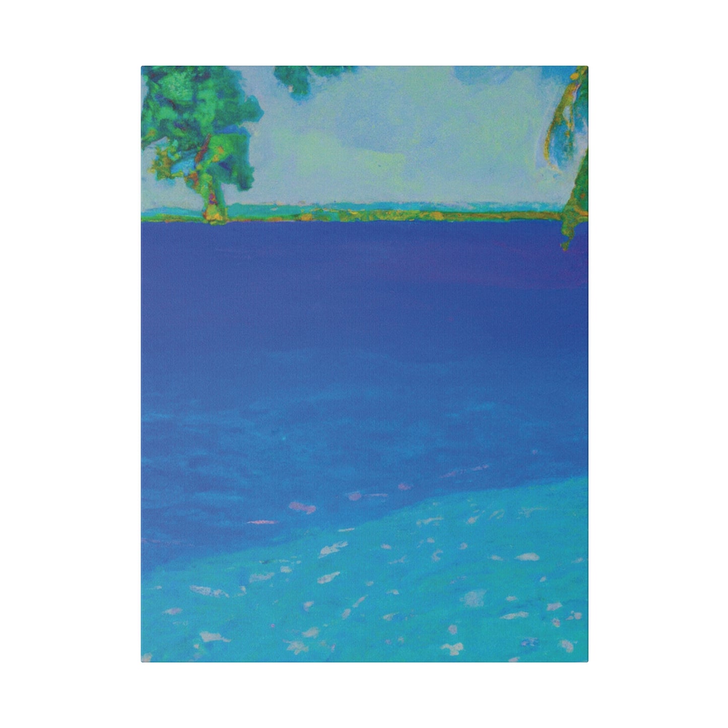 1582T - Bahamas Ocean Painting Print | Bahamas | Ocean | Beach | Poster | Home Decor | Wall Art | Canvas