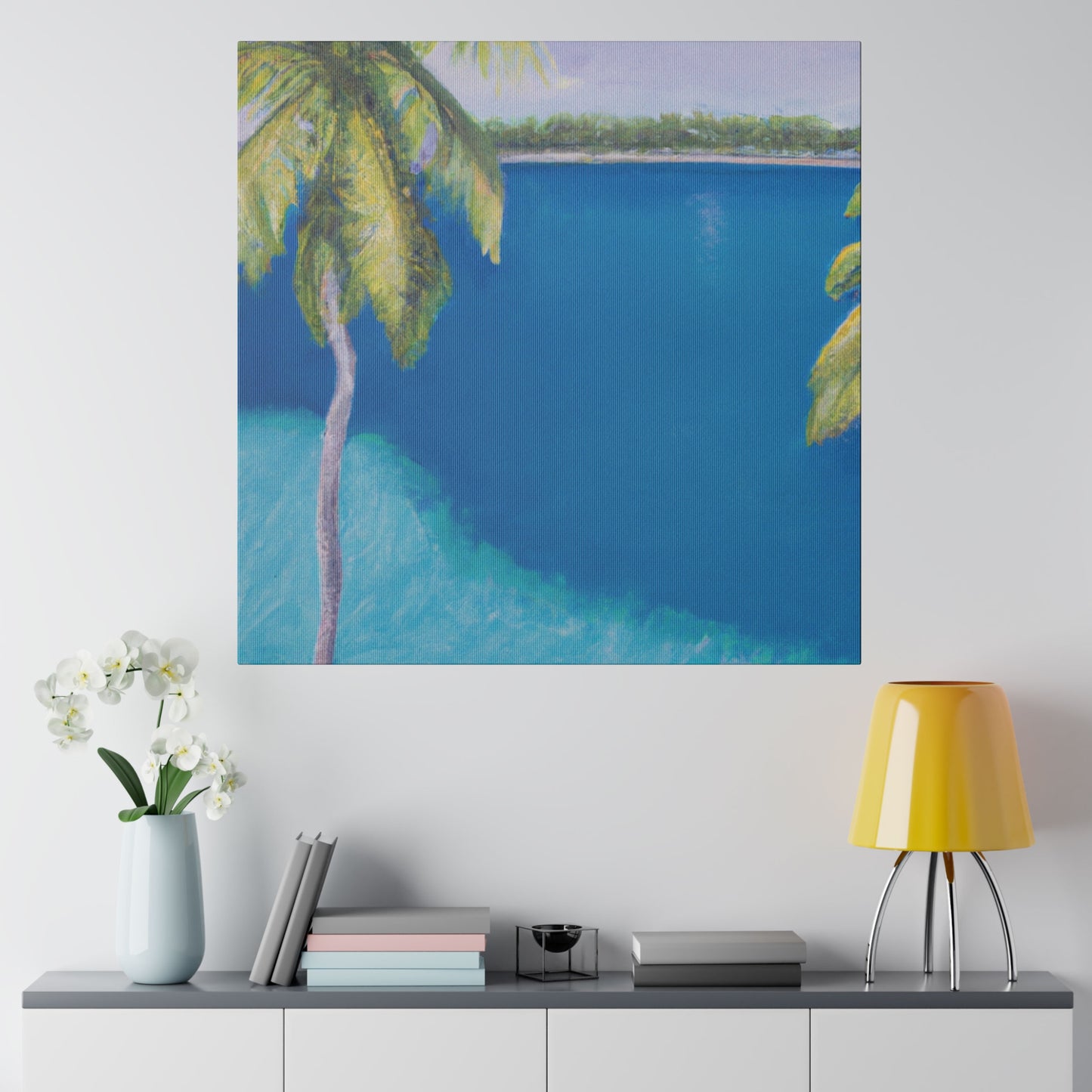 8739X - Bahamas Ocean Painting Print | Bahamas | Ocean | Beach | Poster | Home Decor | Wall Art | Canvas