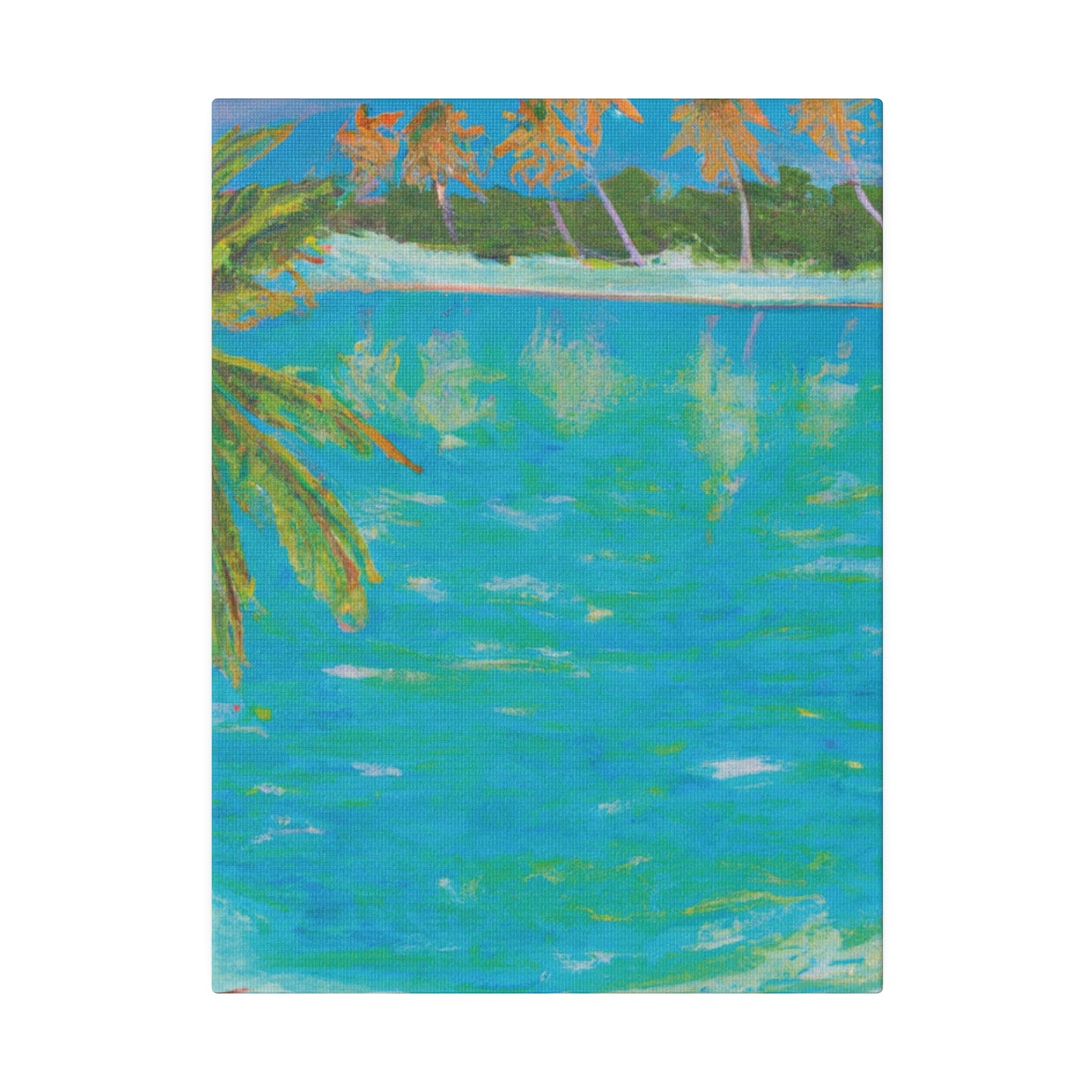 1767P - Bahamas Ocean Painting Print | Bahamas | Ocean | Beach | Poster | Home Decor | Wall Art | Canvas