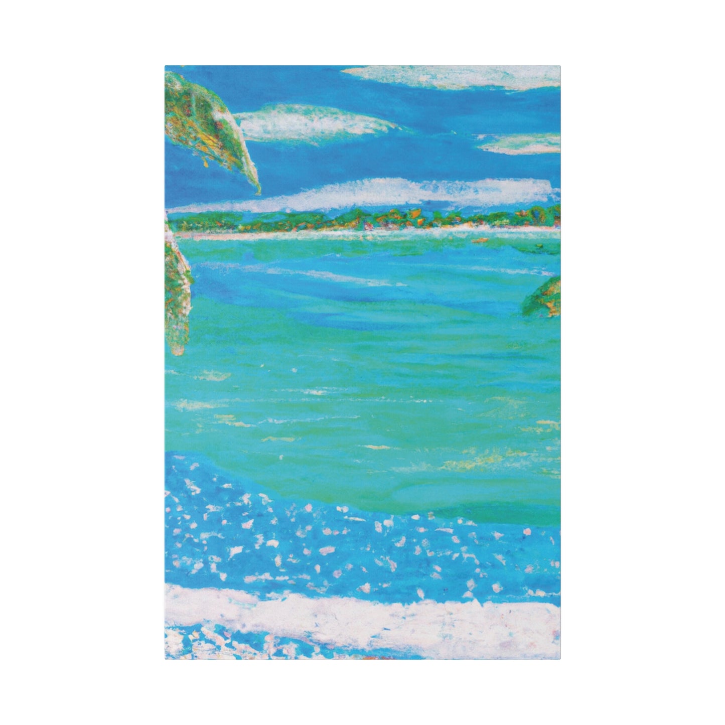 4740W - Bahamas Ocean Painting Print | Bahamas | Ocean | Beach | Poster | Home Decor | Wall Art | Canvas