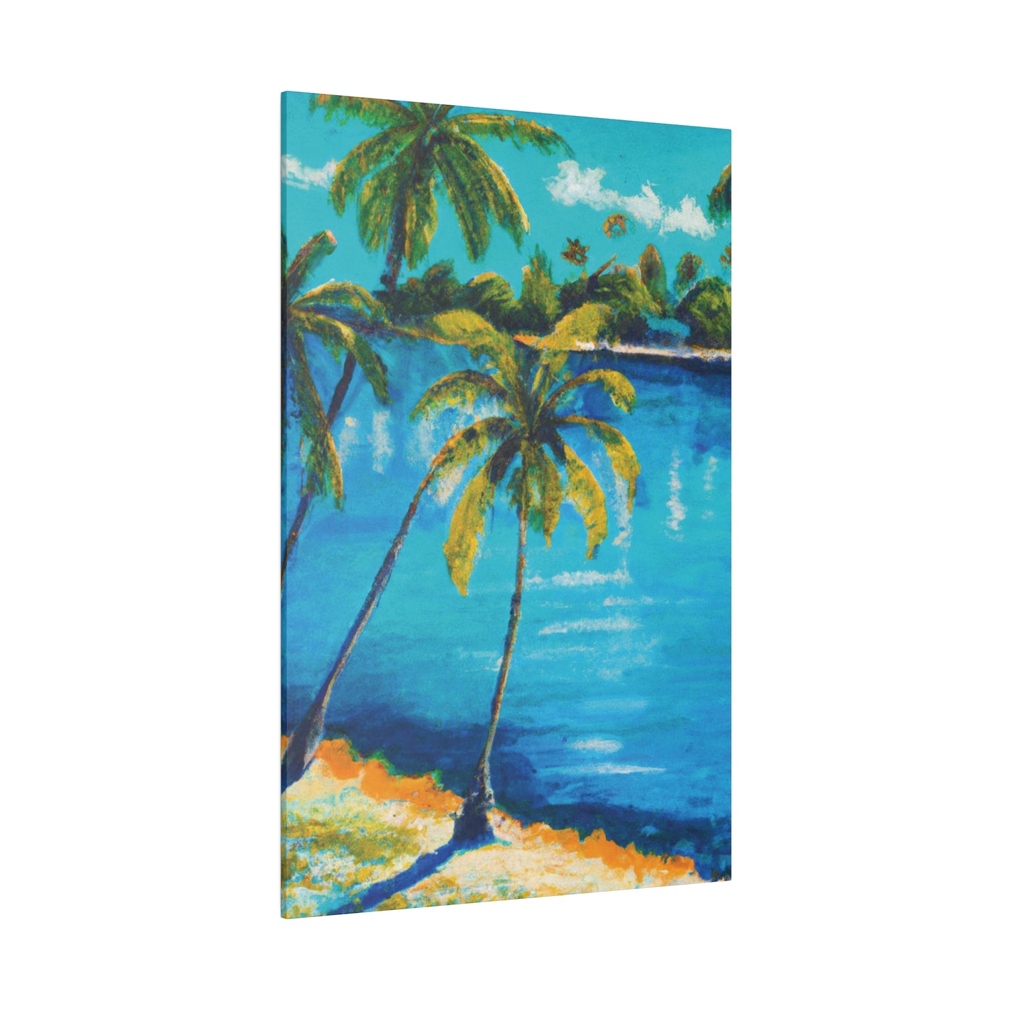 856Y - Bahamas Ocean Painting Print | Bahamas | Ocean | Beach | Poster | Home Decor | Wall Art | Canvas