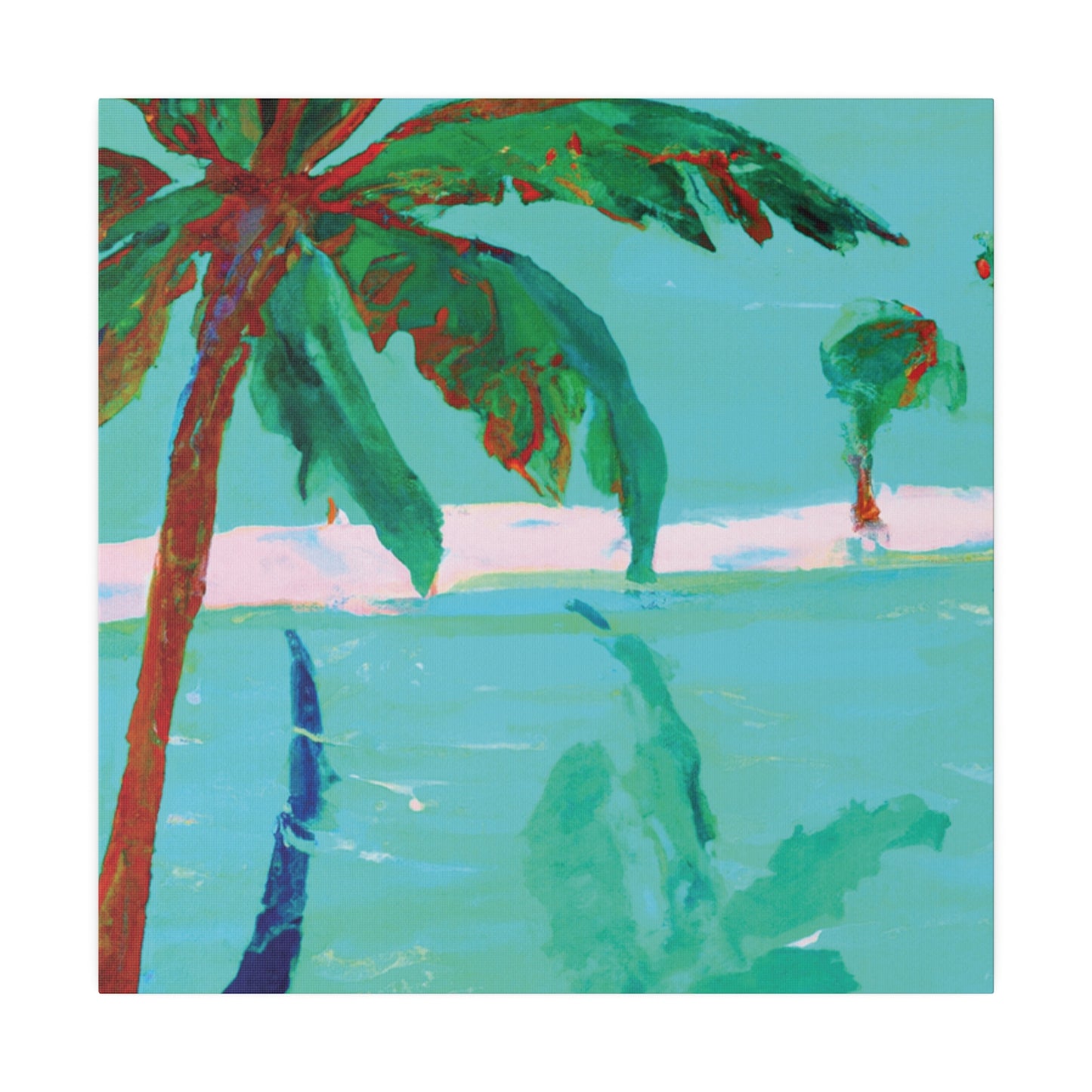 5246Z - Bahamas Ocean Painting Print | Bahamas | Ocean | Beach | Poster | Home Decor | Wall Art | Canvas