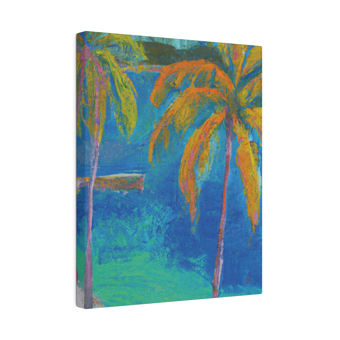 5481T - Bahamas Ocean Painting Print | Bahamas | Ocean | Beach | Poster | Home Decor | Wall Art | Canvas