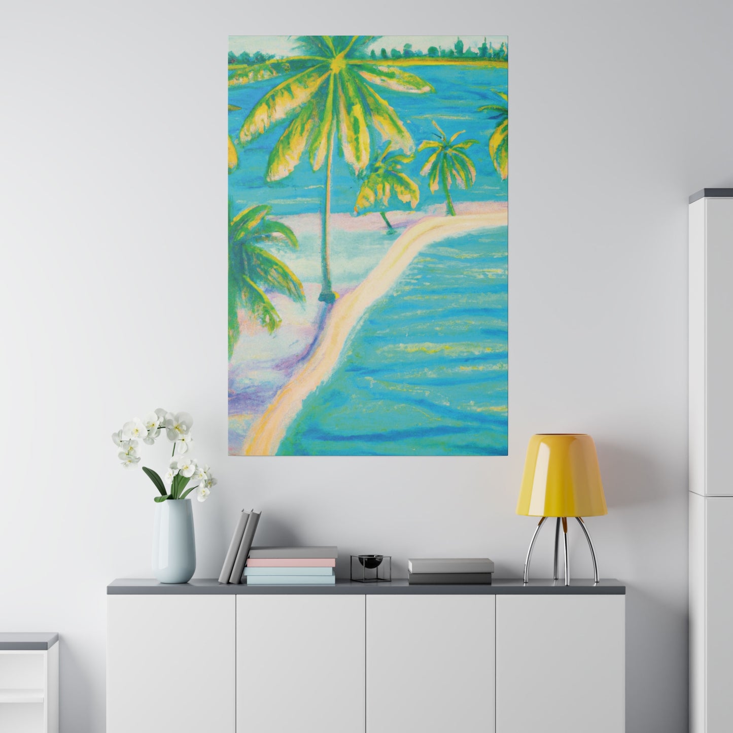 9662V - Bahamas Ocean Painting Print | Bahamas | Ocean | Beach | Poster | Home Decor | Wall Art | Canvas