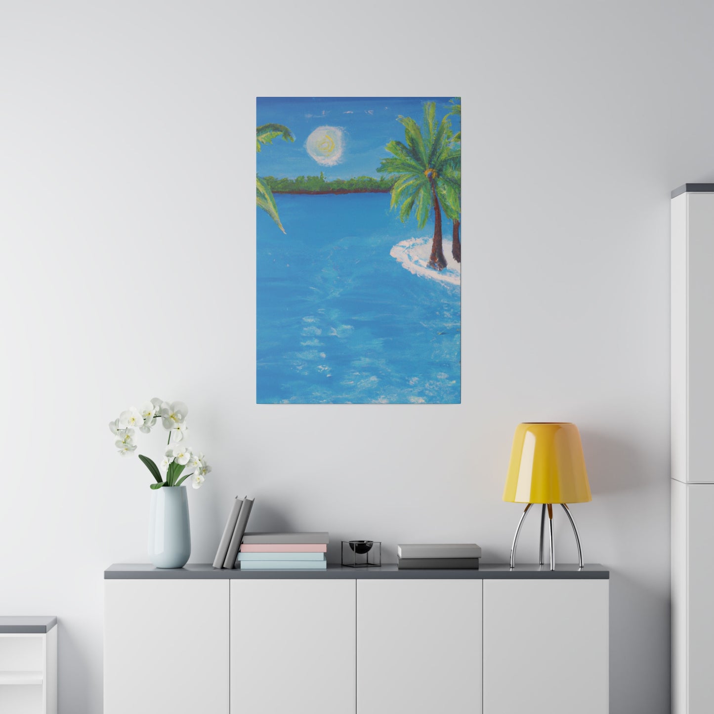 5156X - Bahamas Ocean Painting Print | Bahamas | Ocean | Beach | Poster | Home Decor | Wall Art | Canvas