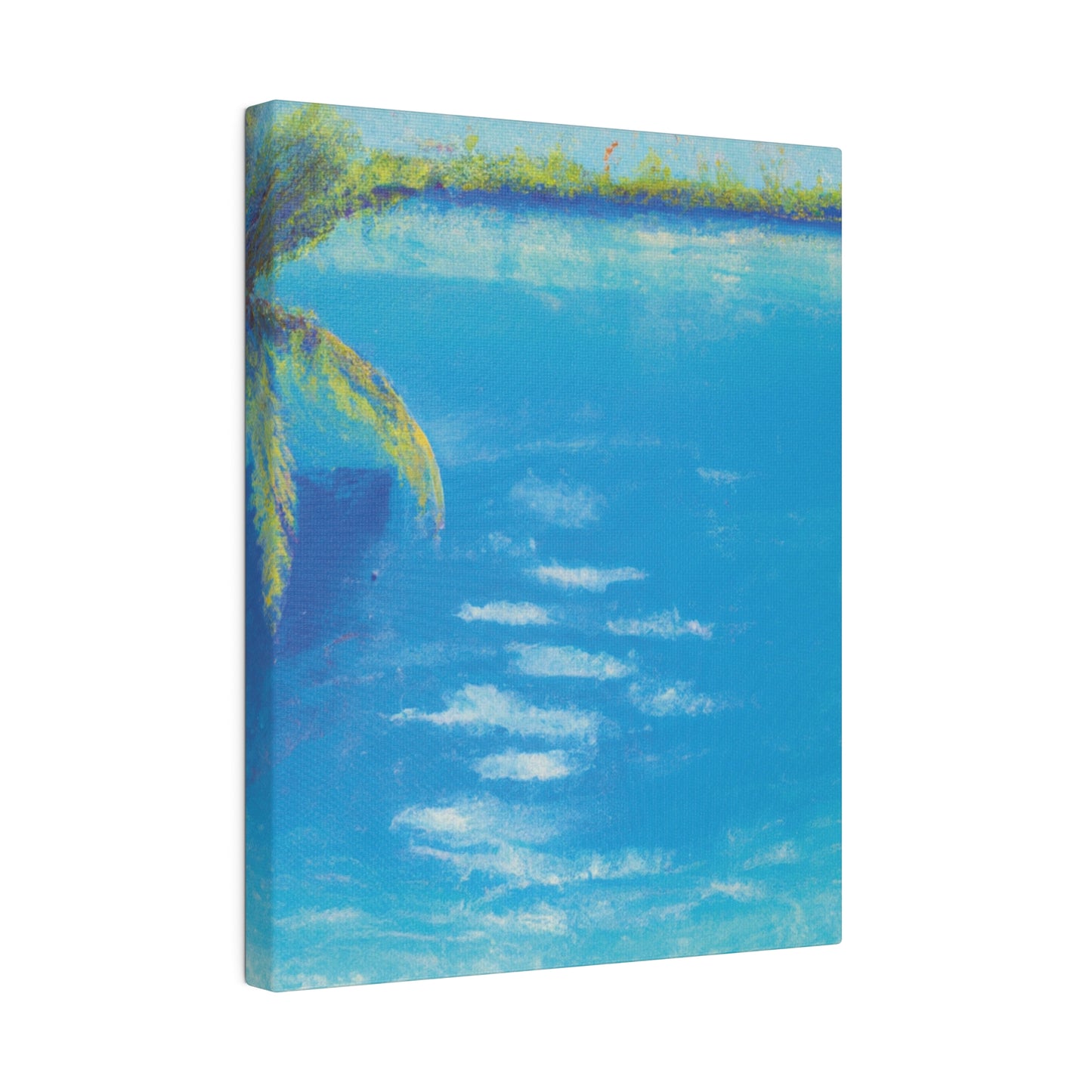 9819K - Bahamas Ocean Painting Print | Bahamas | Ocean | Beach | Poster | Home Decor | Wall Art | Canvas