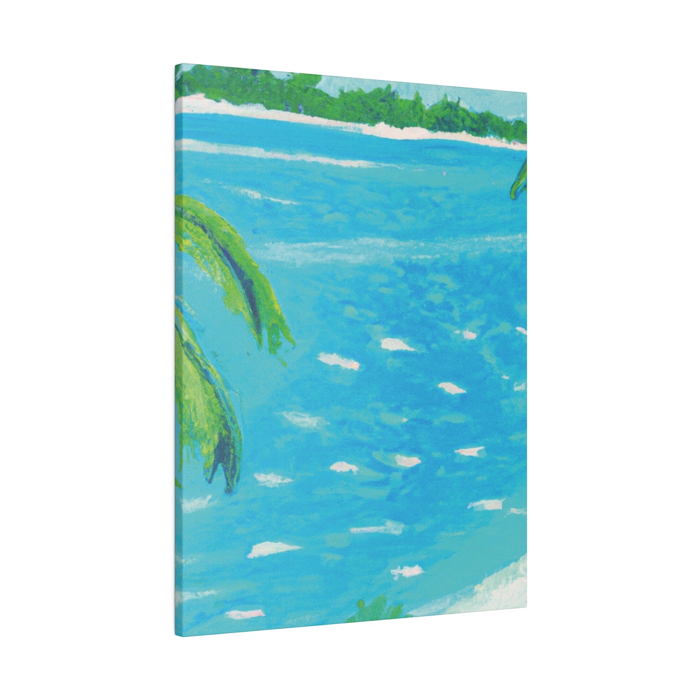 5684E - Bahamas Ocean Painting Print | Bahamas | Ocean | Beach | Poster | Home Decor | Wall Art | Canvas