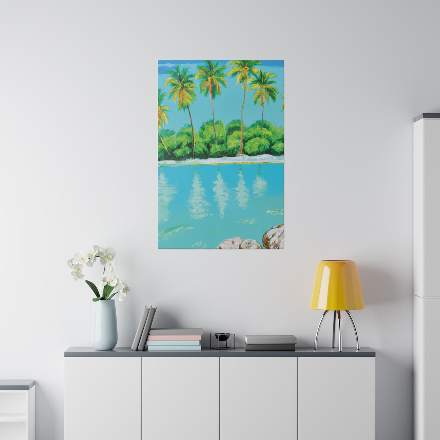 7552U - Bahamas Ocean Painting Print | Bahamas | Ocean | Beach | Poster | Home Decor | Wall Art | Canvas