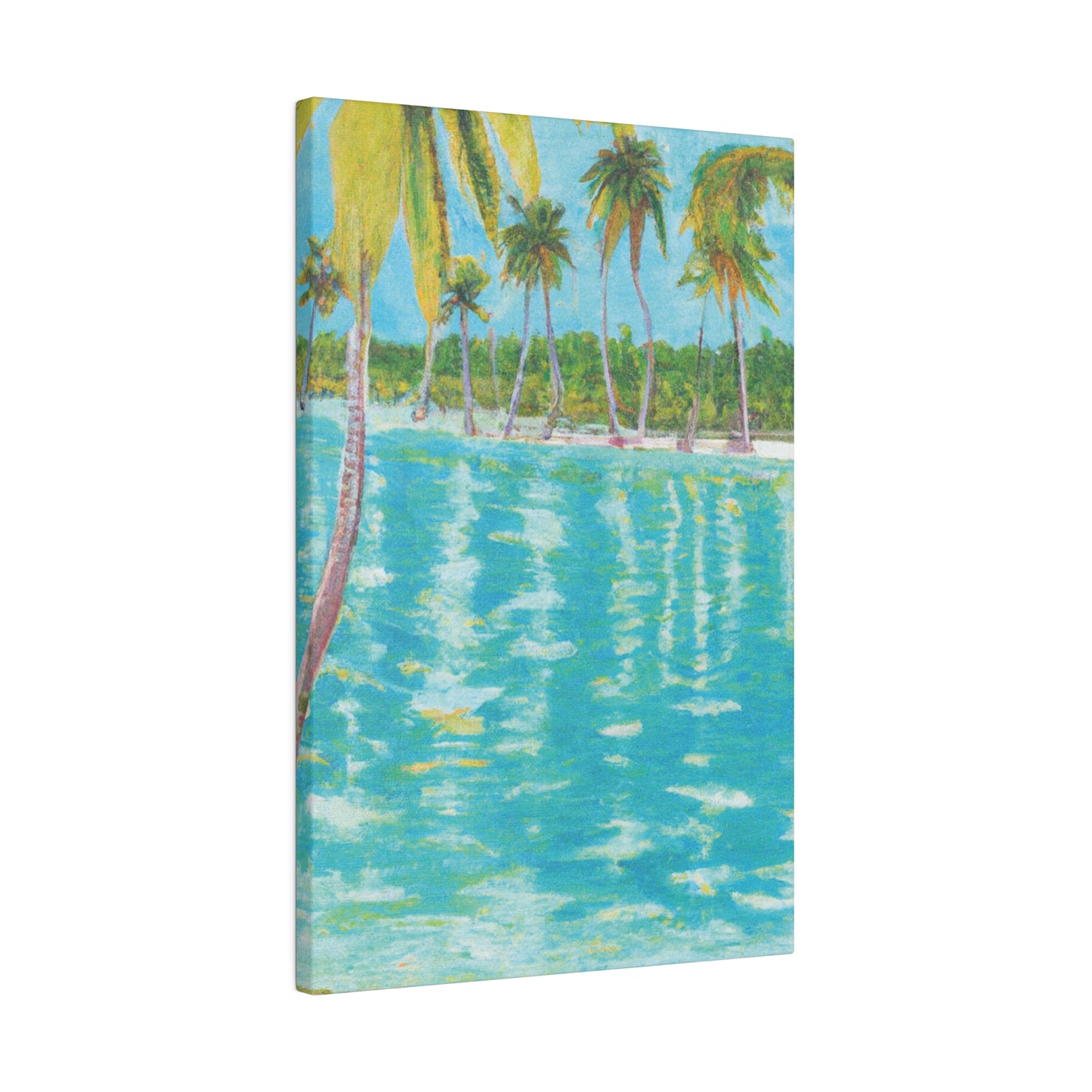 8537R - Bahamas Ocean Painting Print | Bahamas | Ocean | Beach | Poster | Home Decor | Wall Art | Canvas