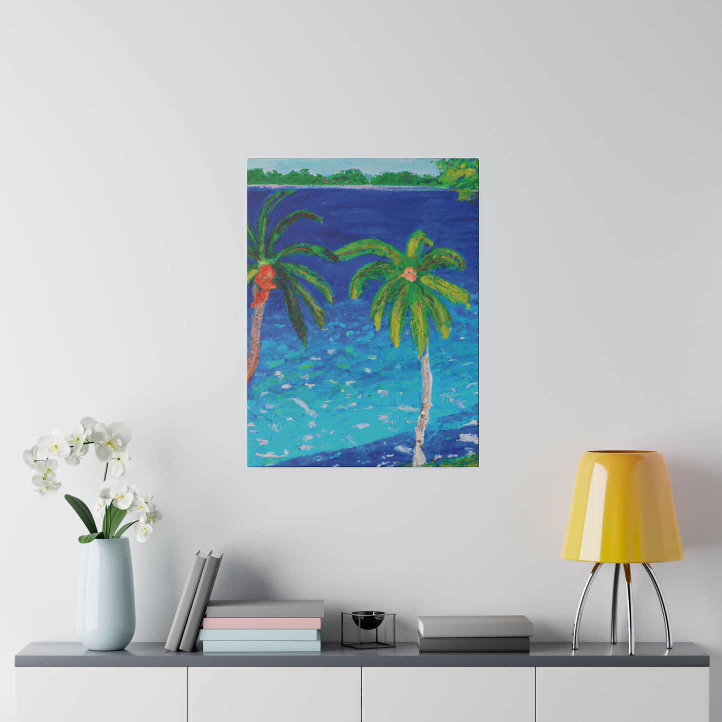 7992Z - Bahamas Ocean Painting Print | Bahamas | Ocean | Beach | Poster | Home Decor | Wall Art | Canvas