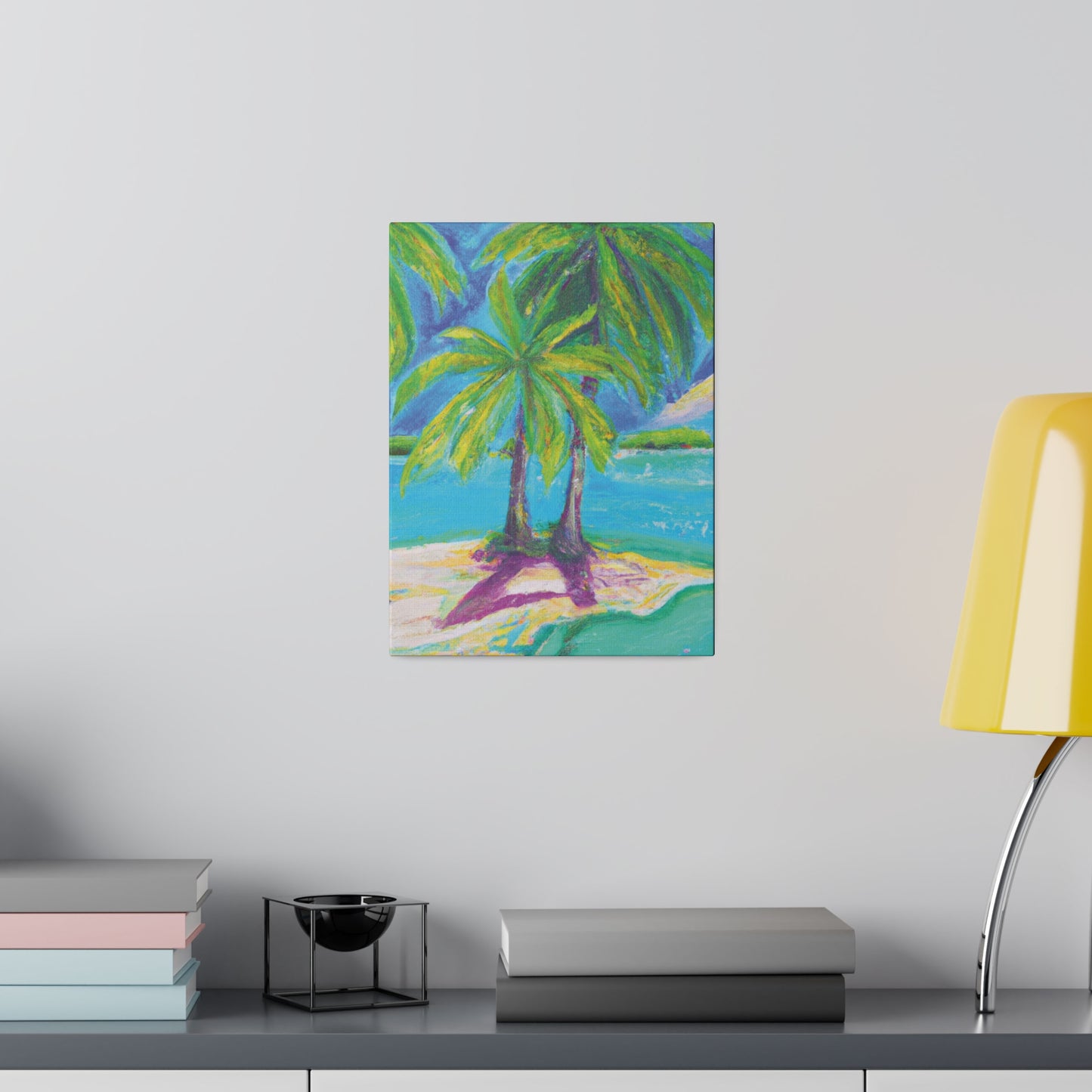 6632P - Bahamas Ocean Painting Print | Bahamas | Ocean | Beach | Poster | Home Decor | Wall Art | Canvas