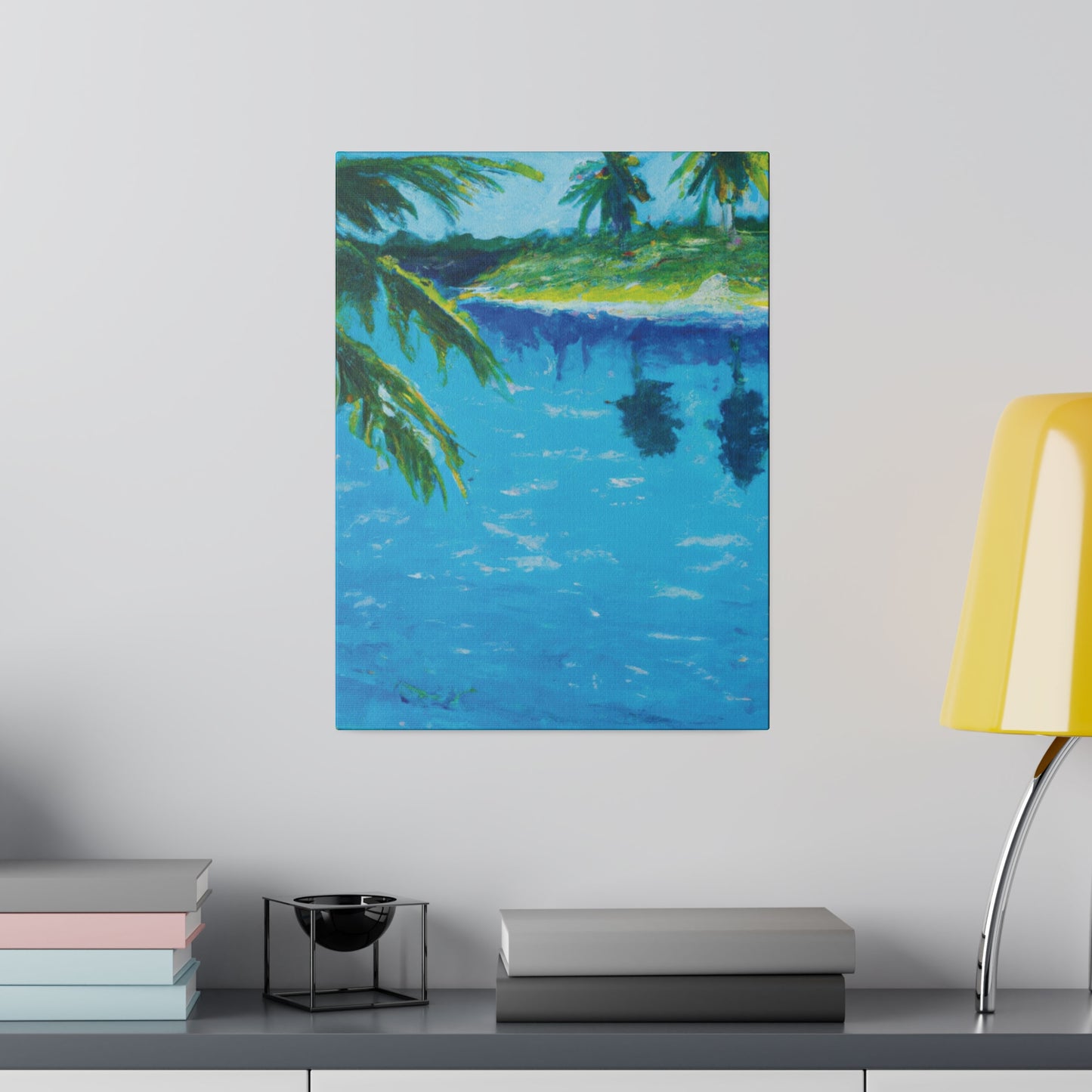 4568T - Bahamas Ocean Painting Print | Bahamas | Ocean | Beach | Poster | Home Decor | Wall Art | Canvas