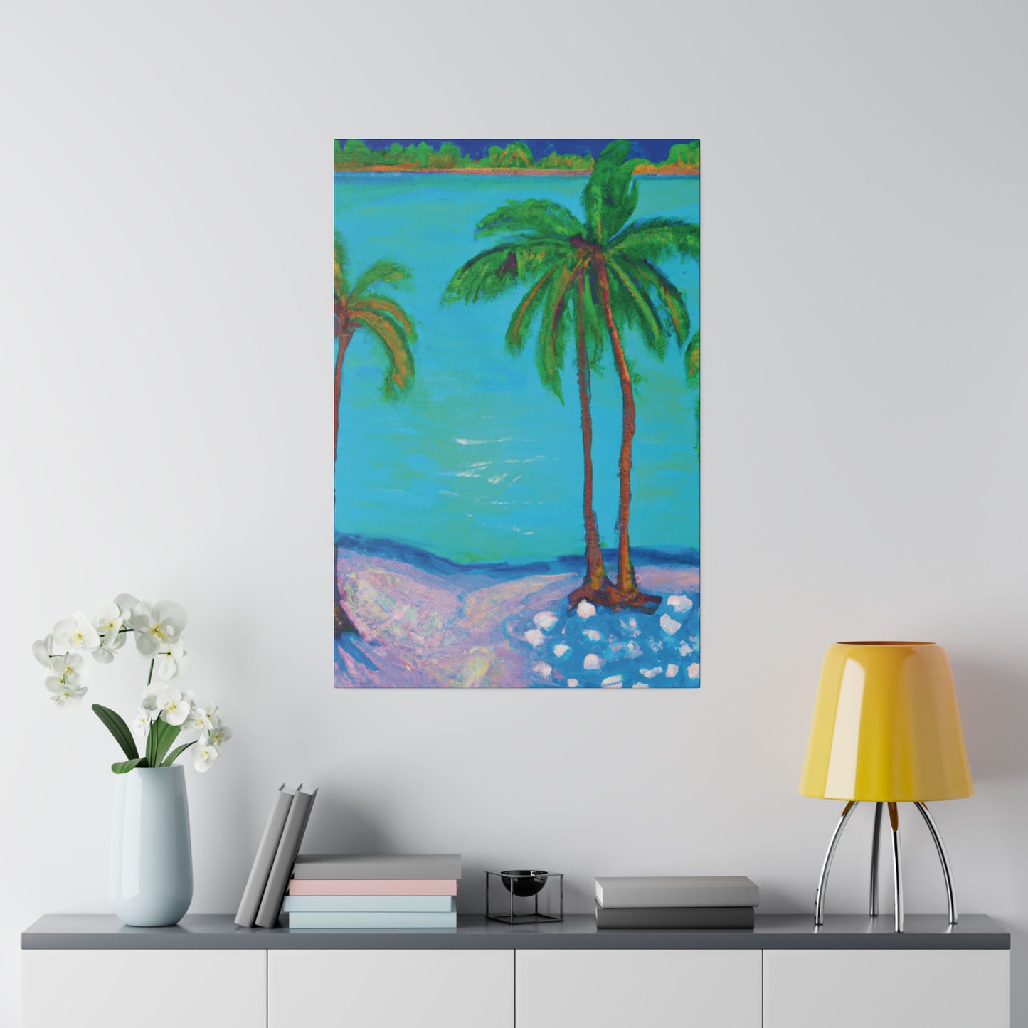 5029K - Bahamas Ocean Painting Print | Bahamas | Ocean | Beach | Poster | Home Decor | Wall Art | Canvas