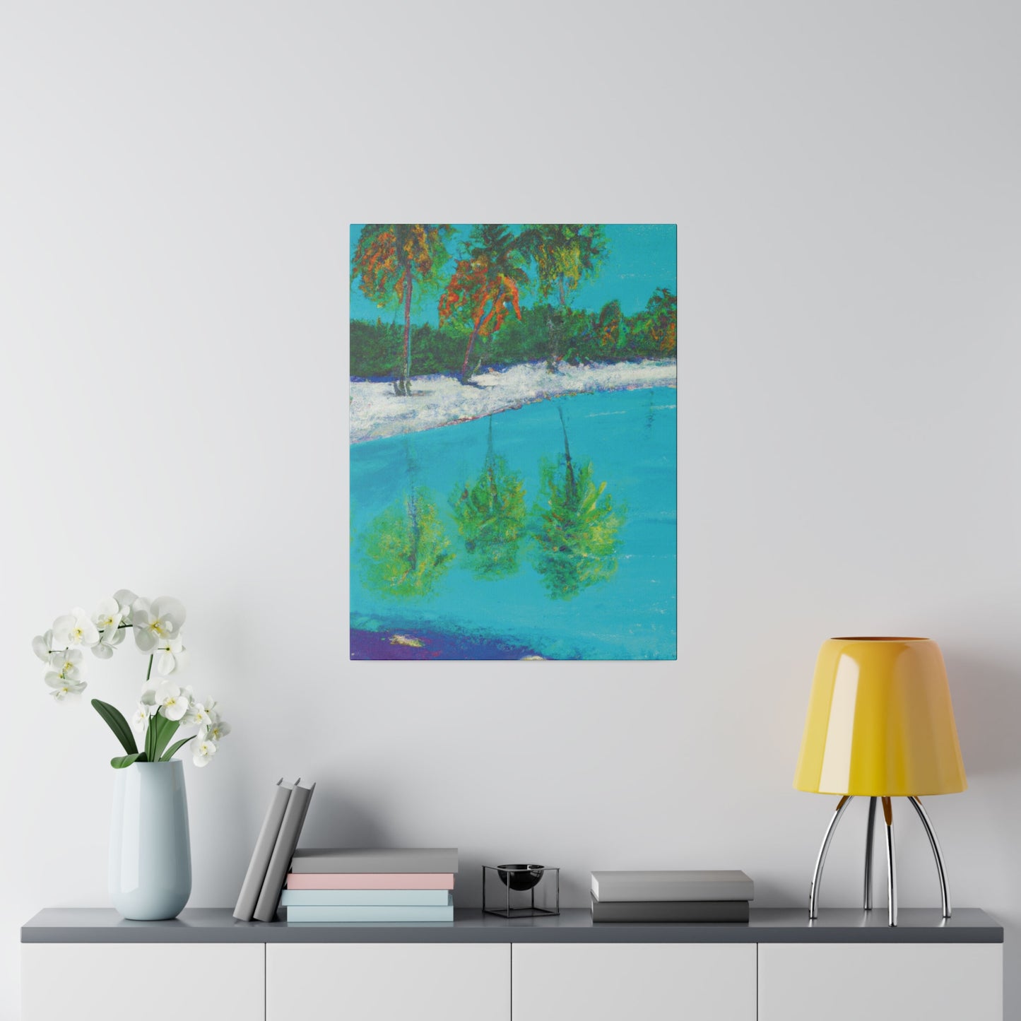 8297H - Bahamas Ocean Painting Print | Bahamas | Ocean | Beach | Poster | Home Decor | Wall Art | Canvas