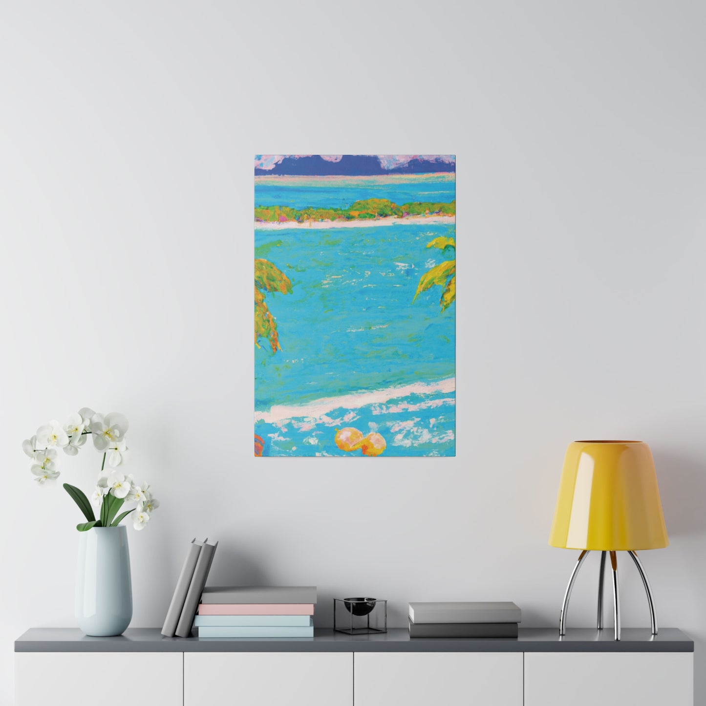 4783Z - Bahamas Ocean Painting Print | Bahamas | Ocean | Beach | Poster | Home Decor | Wall Art | Canvas