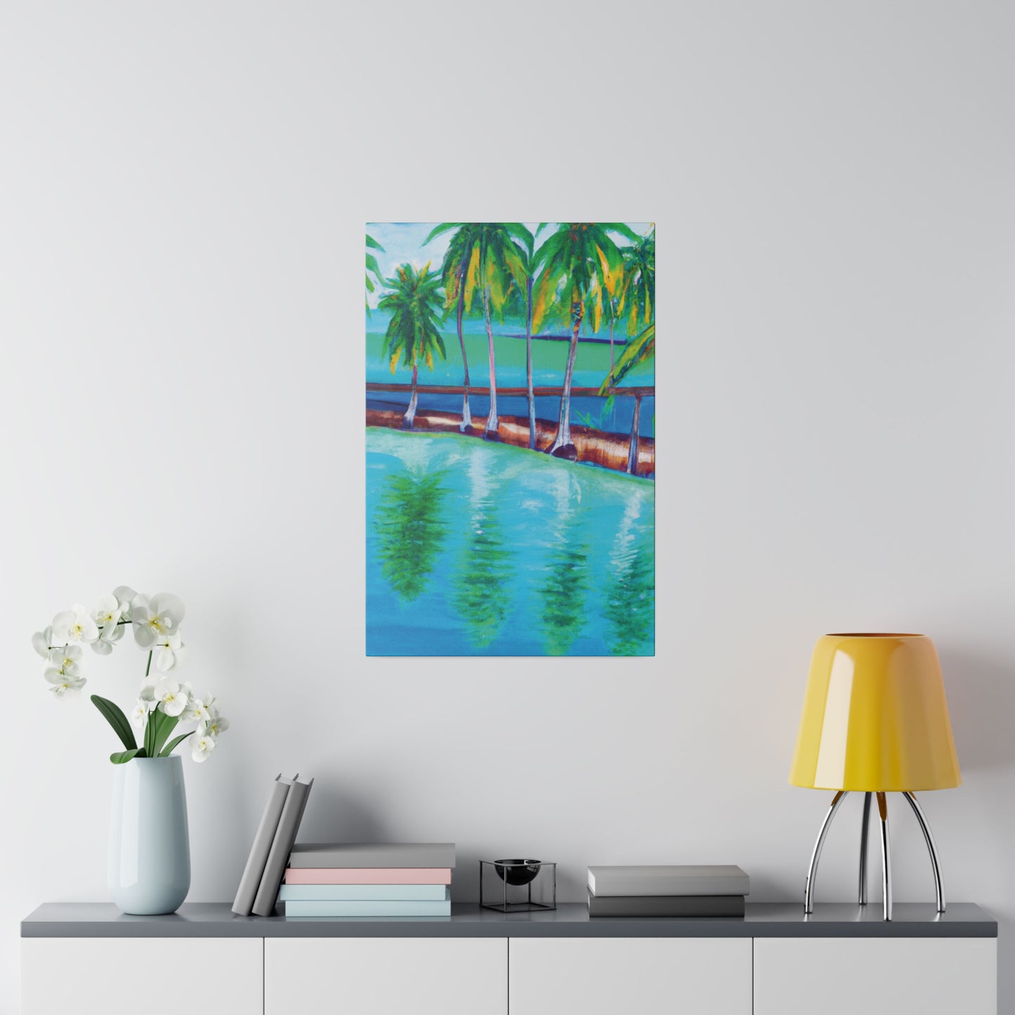 9214C - Bahamas Ocean Painting Print | Bahamas | Ocean | Beach | Poster | Home Decor | Wall Art | Canvas