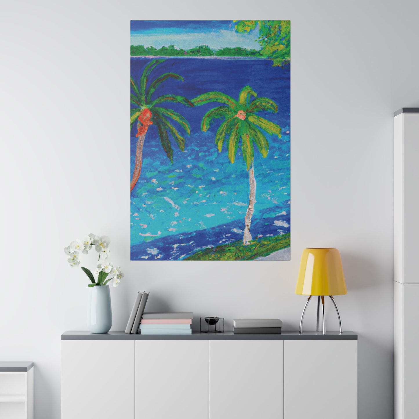 7992Z - Bahamas Ocean Painting Print | Bahamas | Ocean | Beach | Poster | Home Decor | Wall Art | Canvas