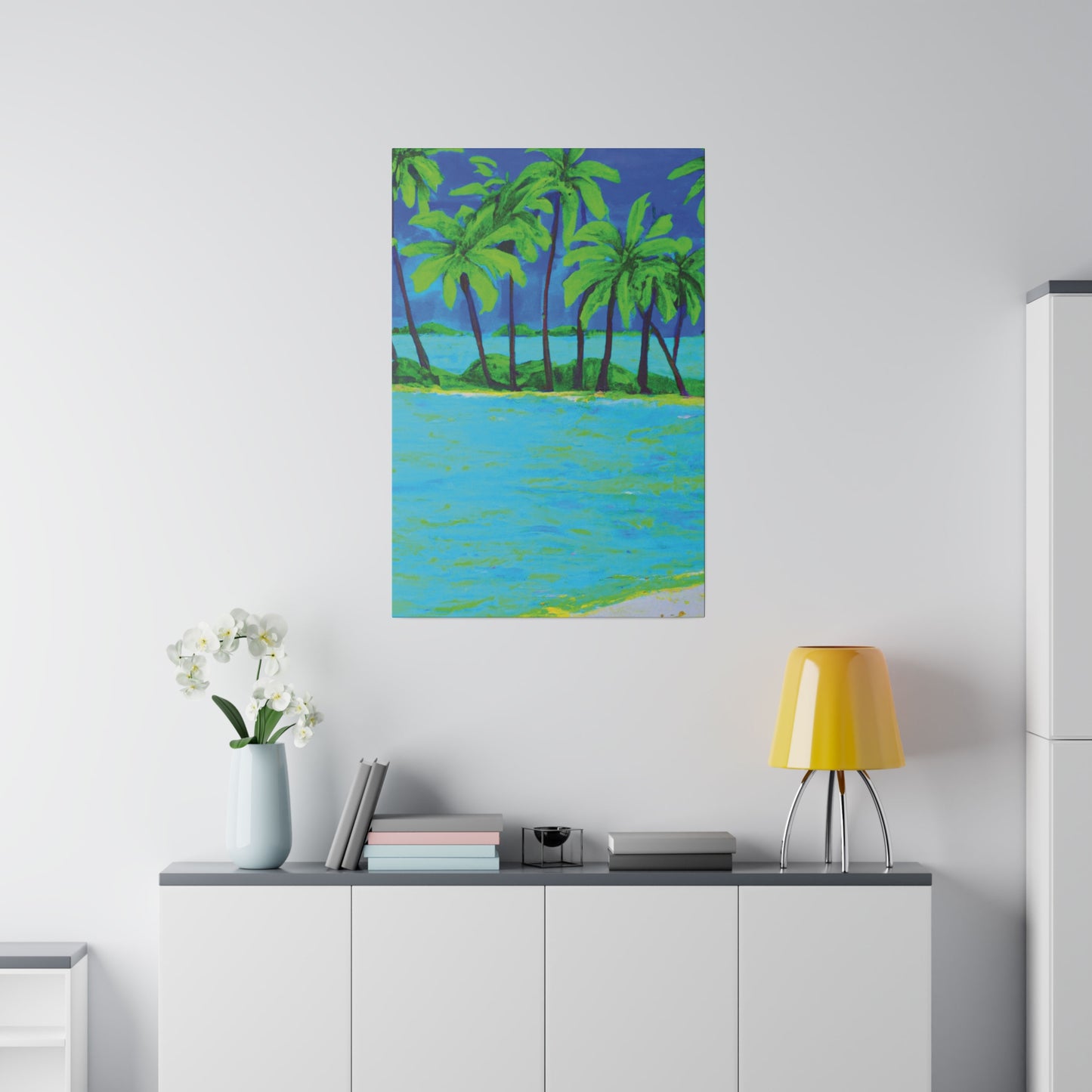 3148Z - Bahamas Ocean Painting Print | Bahamas | Ocean | Beach | Poster | Home Decor | Wall Art | Canvas