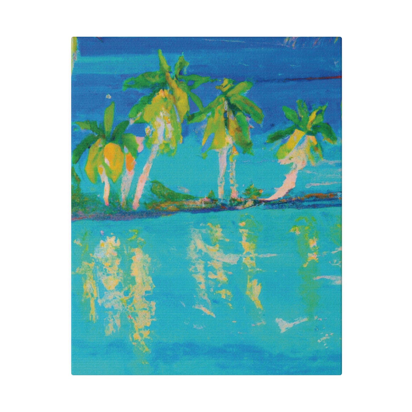 8637V - Bahamas Ocean Painting Print | Bahamas | Ocean | Beach | Poster | Home Decor | Wall Art | Canvas