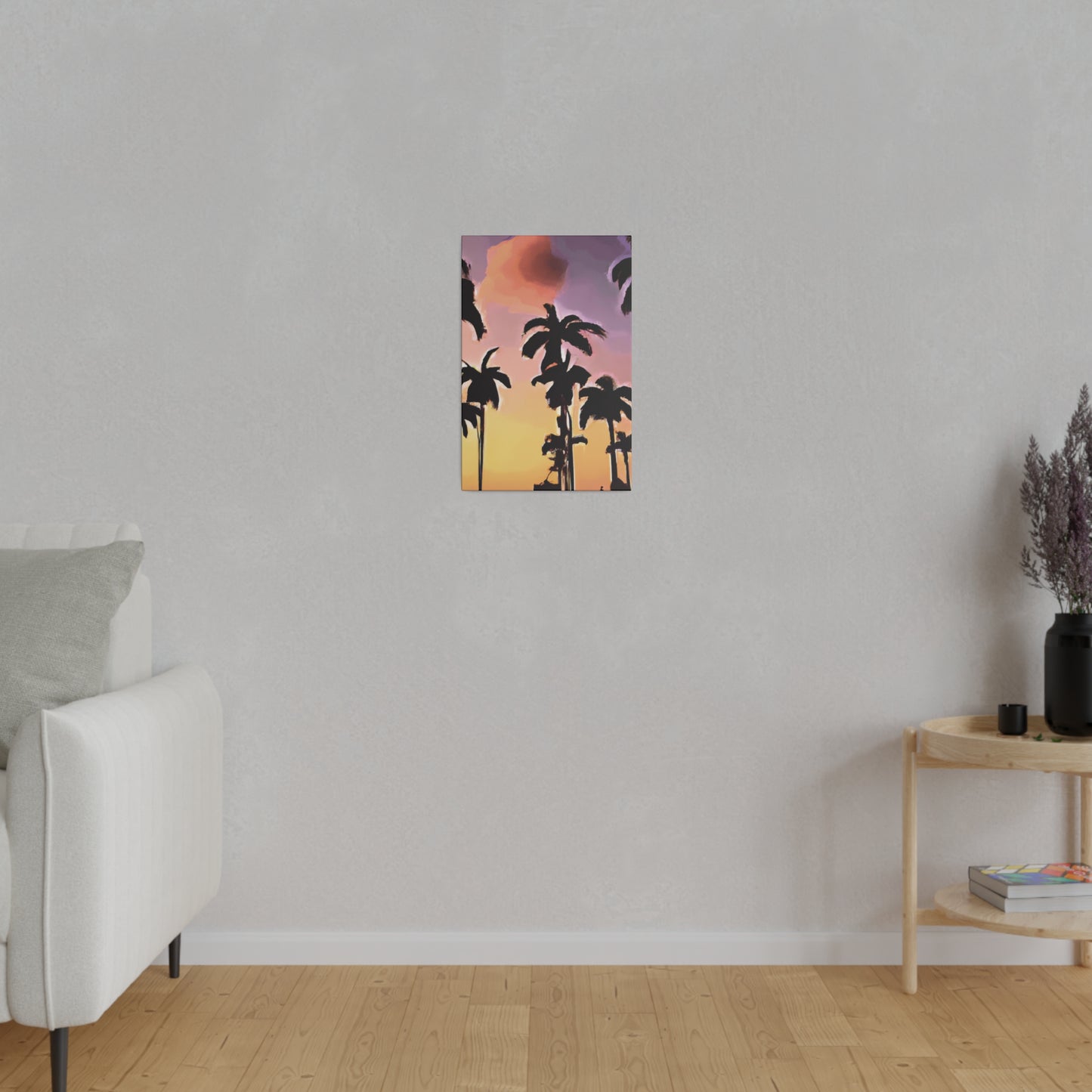 7792Z - Miami Beach Sunset Painting Print | Miami | Beach | Sunset | Poster | Home Decor | Wall Art | Canvas