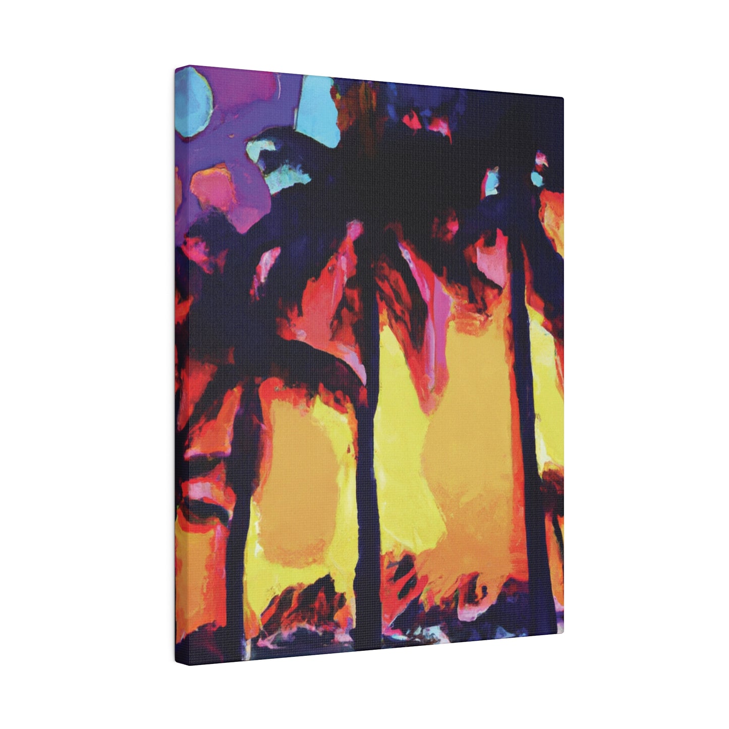 7278A - Miami Beach Sunset Painting Print | Miami | Beach | Sunset | Poster | Home Decor | Wall Art | Canvas