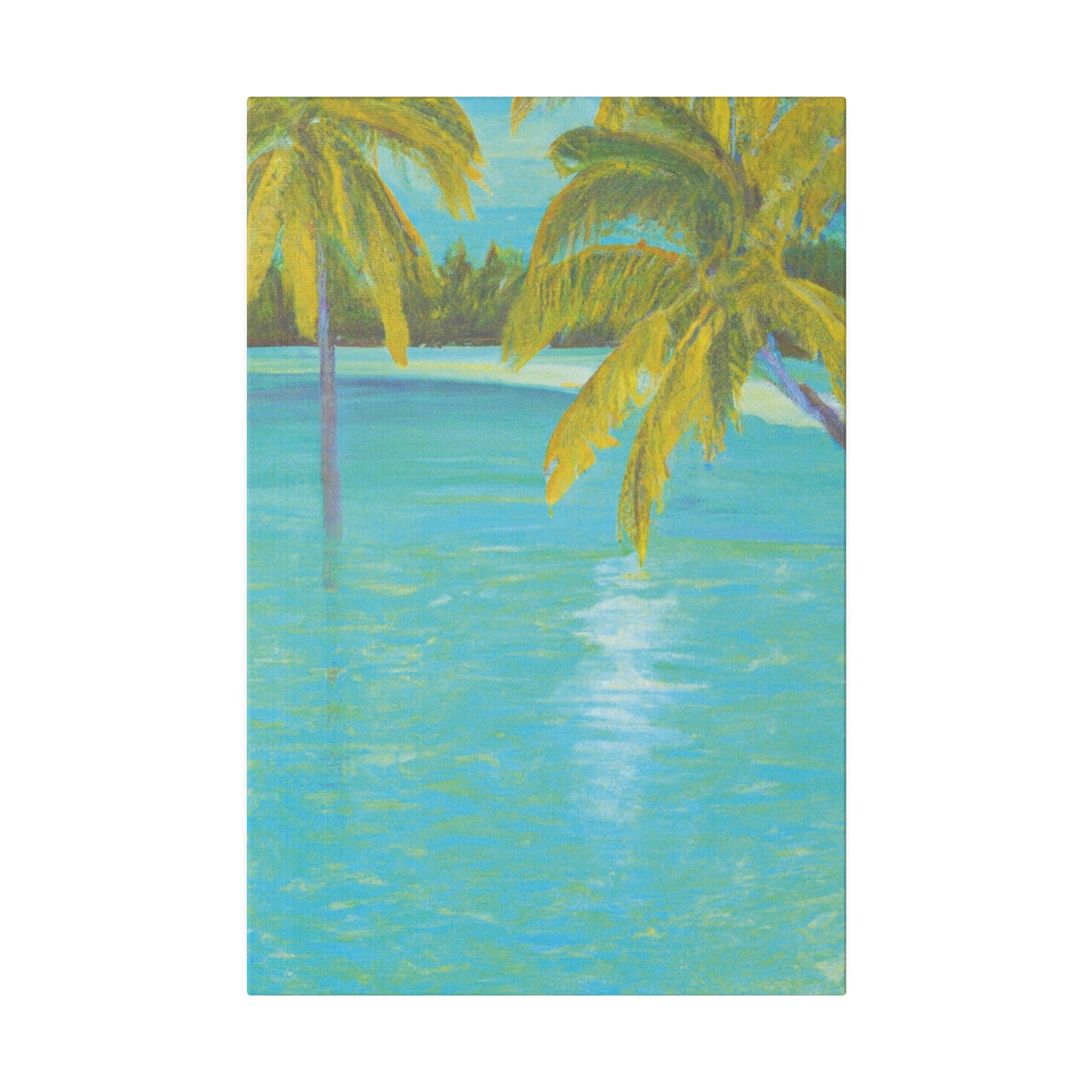 3412M - Bahamas Ocean Painting Print | Bahamas | Ocean | Beach | Poster | Home Decor | Wall Art | Canvas