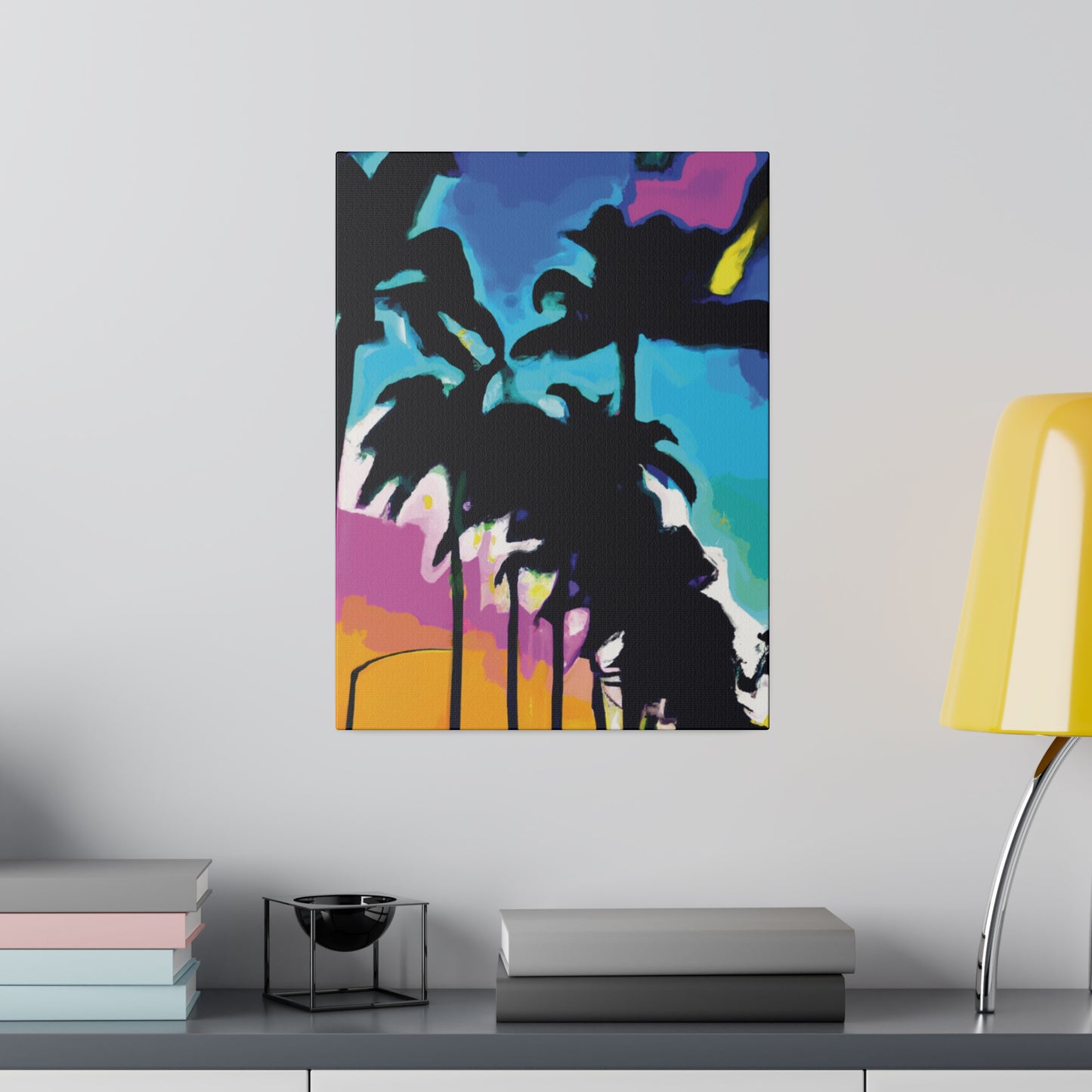 1893Z - Miami Beach Sunset Painting Print | Miami | Beach | Sunset | Poster | Home Decor | Wall Art | Canvas