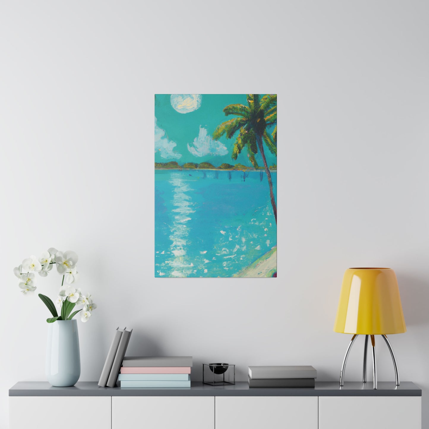 2483G - Bahamas Ocean Painting Print | Bahamas | Ocean | Beach | Poster | Home Decor | Wall Art | Canvas