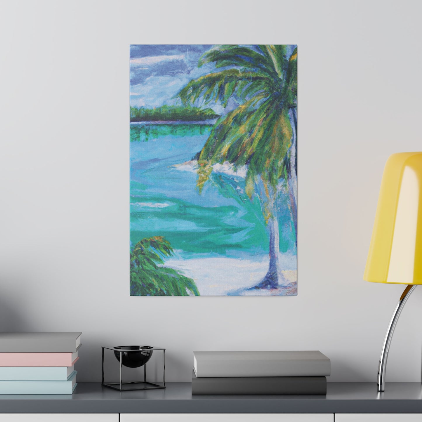 8721Q - Bahamas Ocean Painting Print | Bahamas | Ocean | Beach | Poster | Home Decor | Wall Art | Canvas