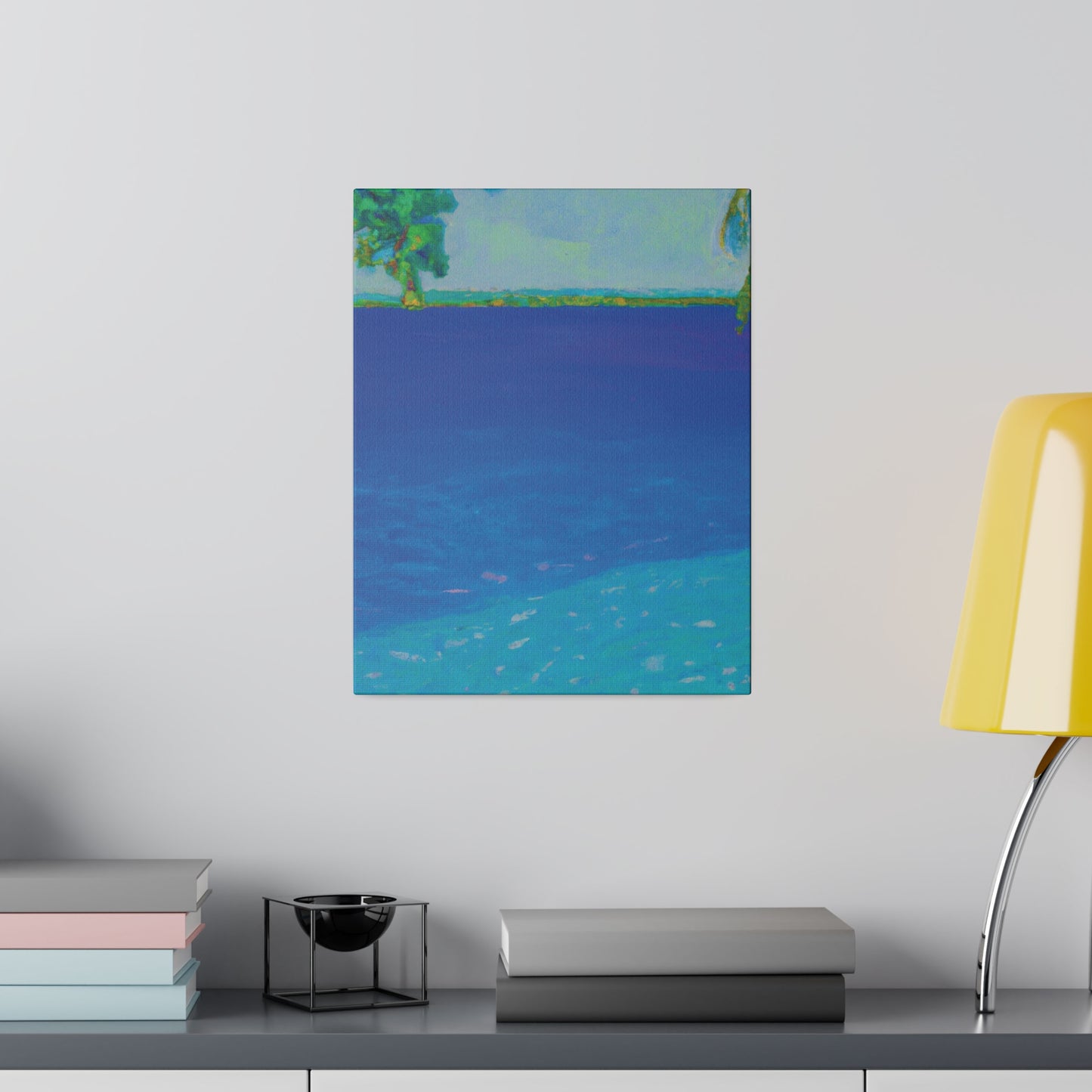 1582T - Bahamas Ocean Painting Print | Bahamas | Ocean | Beach | Poster | Home Decor | Wall Art | Canvas