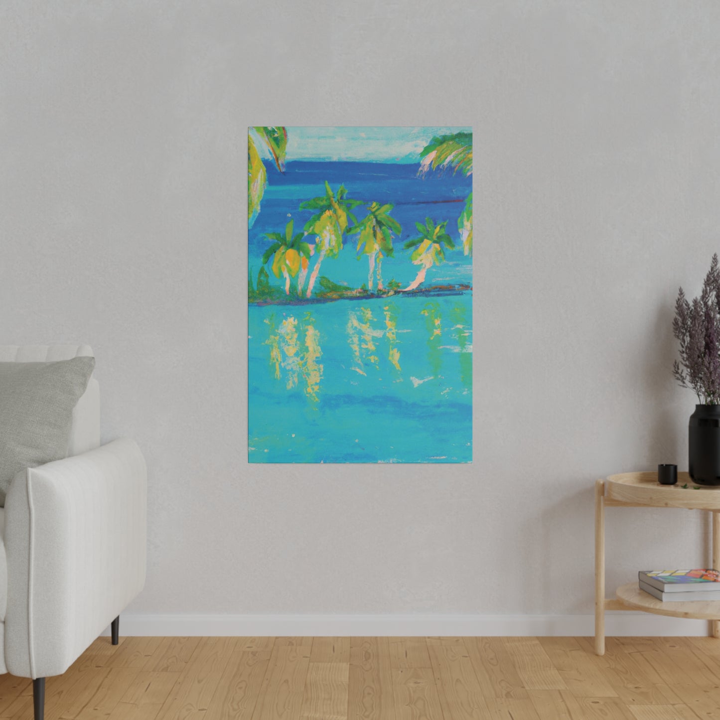 8637V - Bahamas Ocean Painting Print | Bahamas | Ocean | Beach | Poster | Home Decor | Wall Art | Canvas