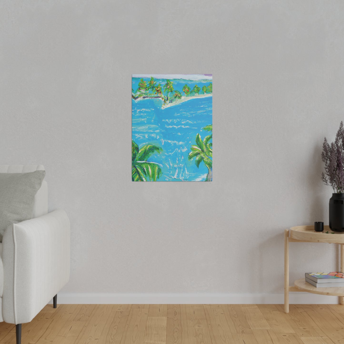 9413O - Bahamas Ocean Painting Print | Bahamas | Ocean | Beach | Poster | Home Decor | Wall Art | Canvas