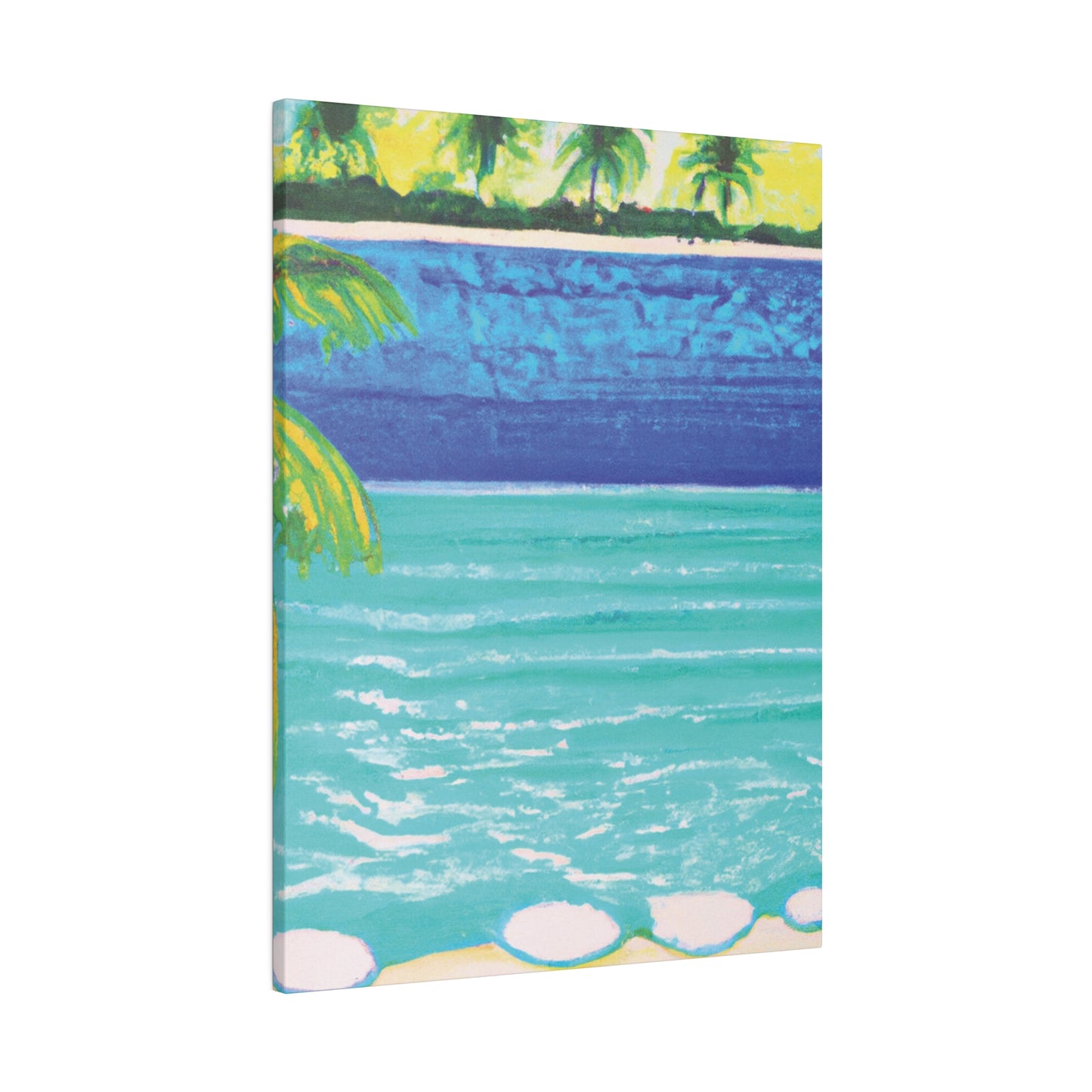 4234Z - Bahamas Ocean Painting Print | Bahamas | Ocean | Beach | Poster | Home Decor | Wall Art | Canvas