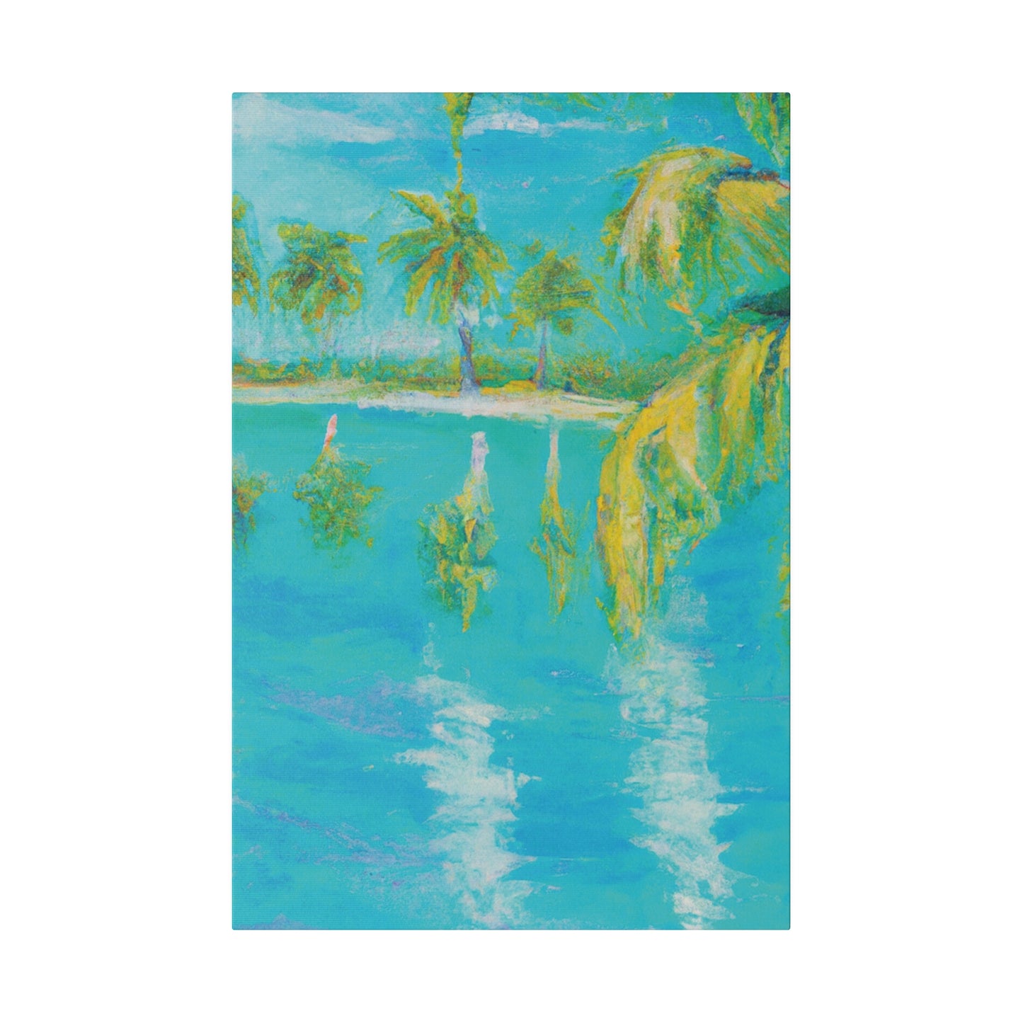 4935Q - Bahamas Ocean Painting Print | Bahamas | Ocean | Beach | Poster | Home Decor | Wall Art | Canvas