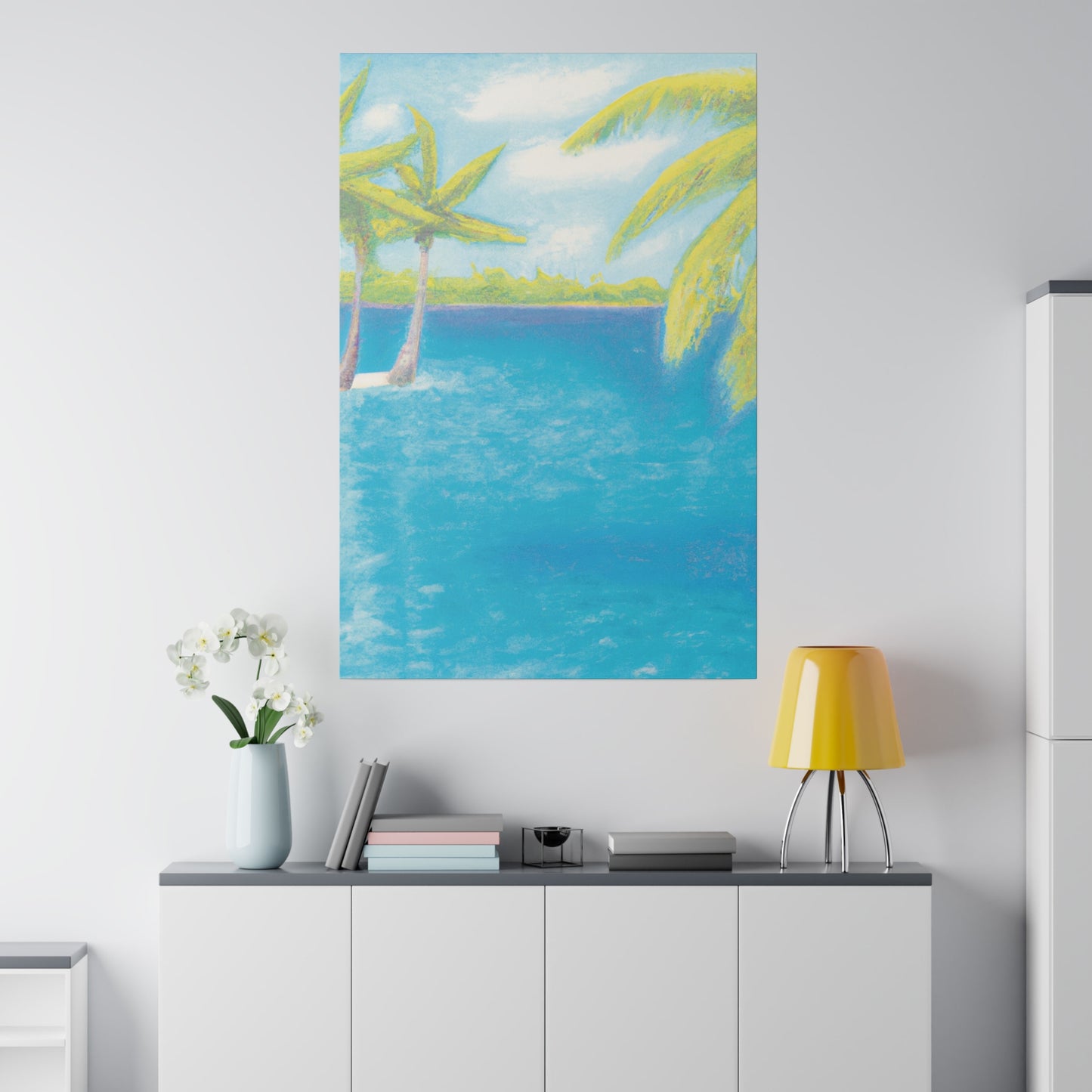 9254V - Bahamas Ocean Painting Print | Bahamas | Ocean | Beach | Poster | Home Decor | Wall Art | Canvas