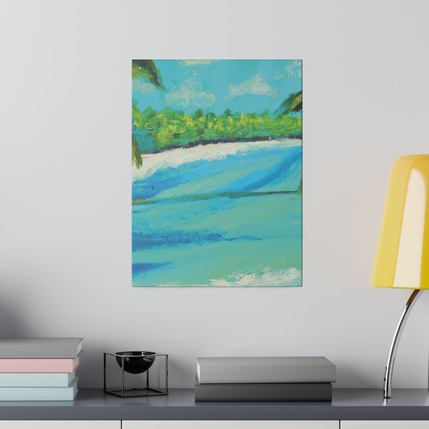 10781G - Bahamas Ocean Painting Print | Bahamas | Ocean | Beach | Poster | Home Decor | Wall Art | Canvas