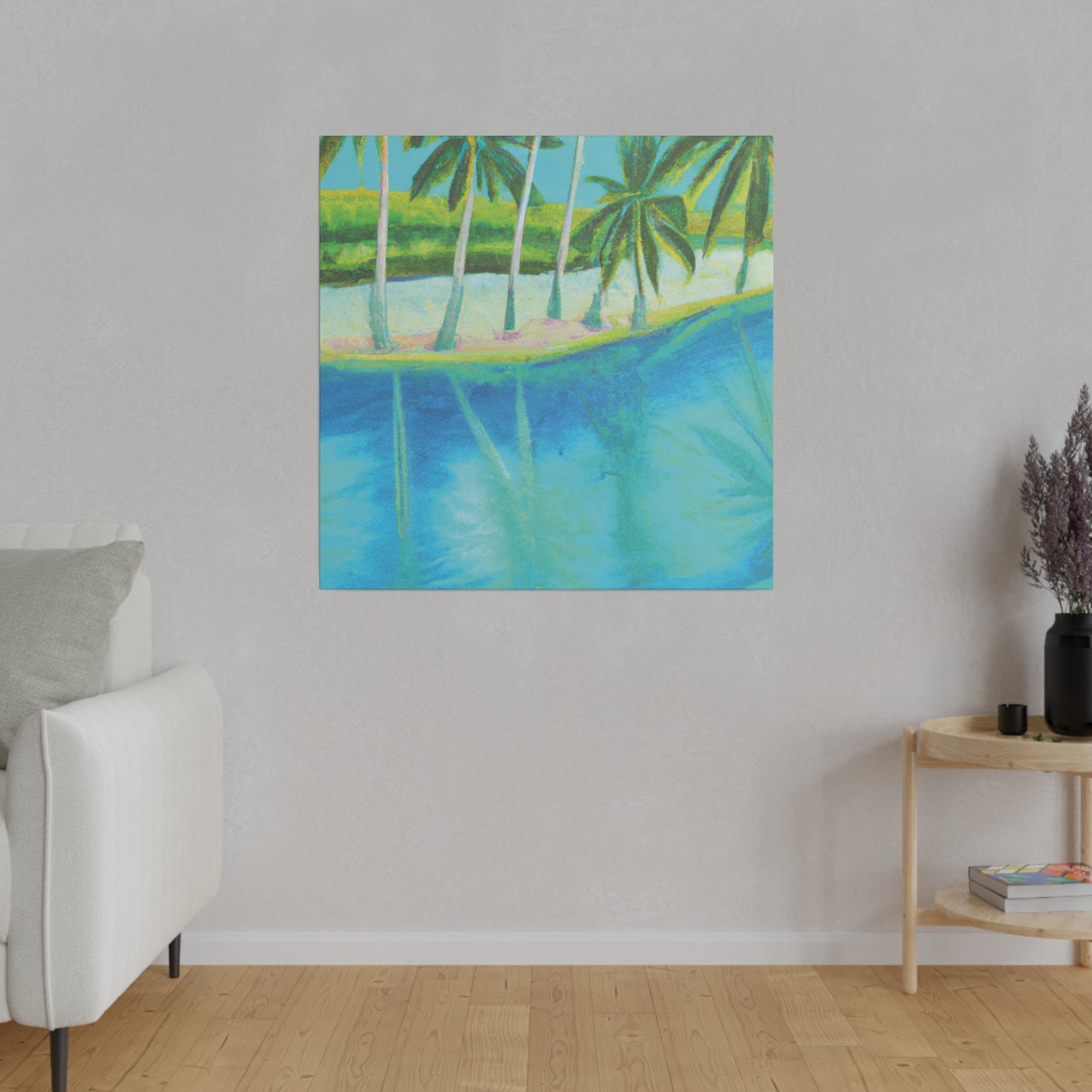 5436R - Bahamas Ocean Painting Print | Bahamas | Ocean | Beach | Poster | Home Decor | Wall Art | Canvas