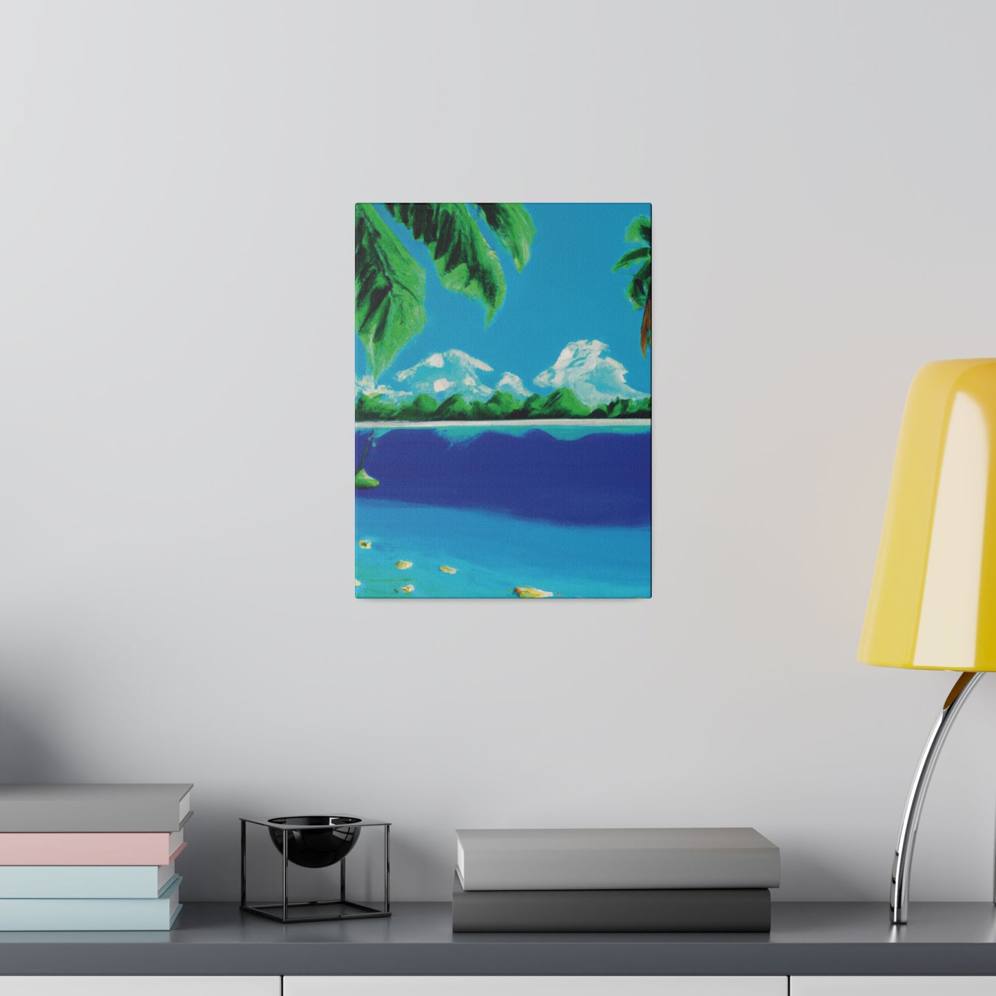 8246P - Bahamas Ocean Painting Print | Bahamas | Ocean | Beach | Poster | Home Decor | Wall Art | Canvas