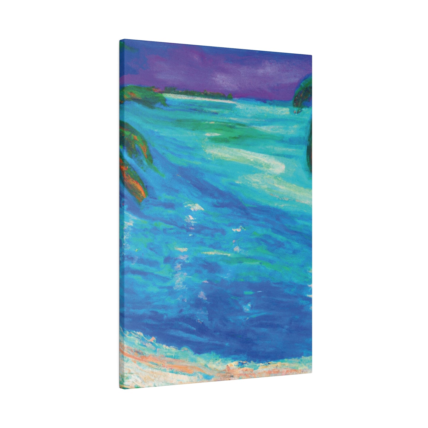 432V - Bahamas Ocean Painting Print | Bahamas | Ocean | Beach | Poster | Home Decor | Wall Art | Canvas